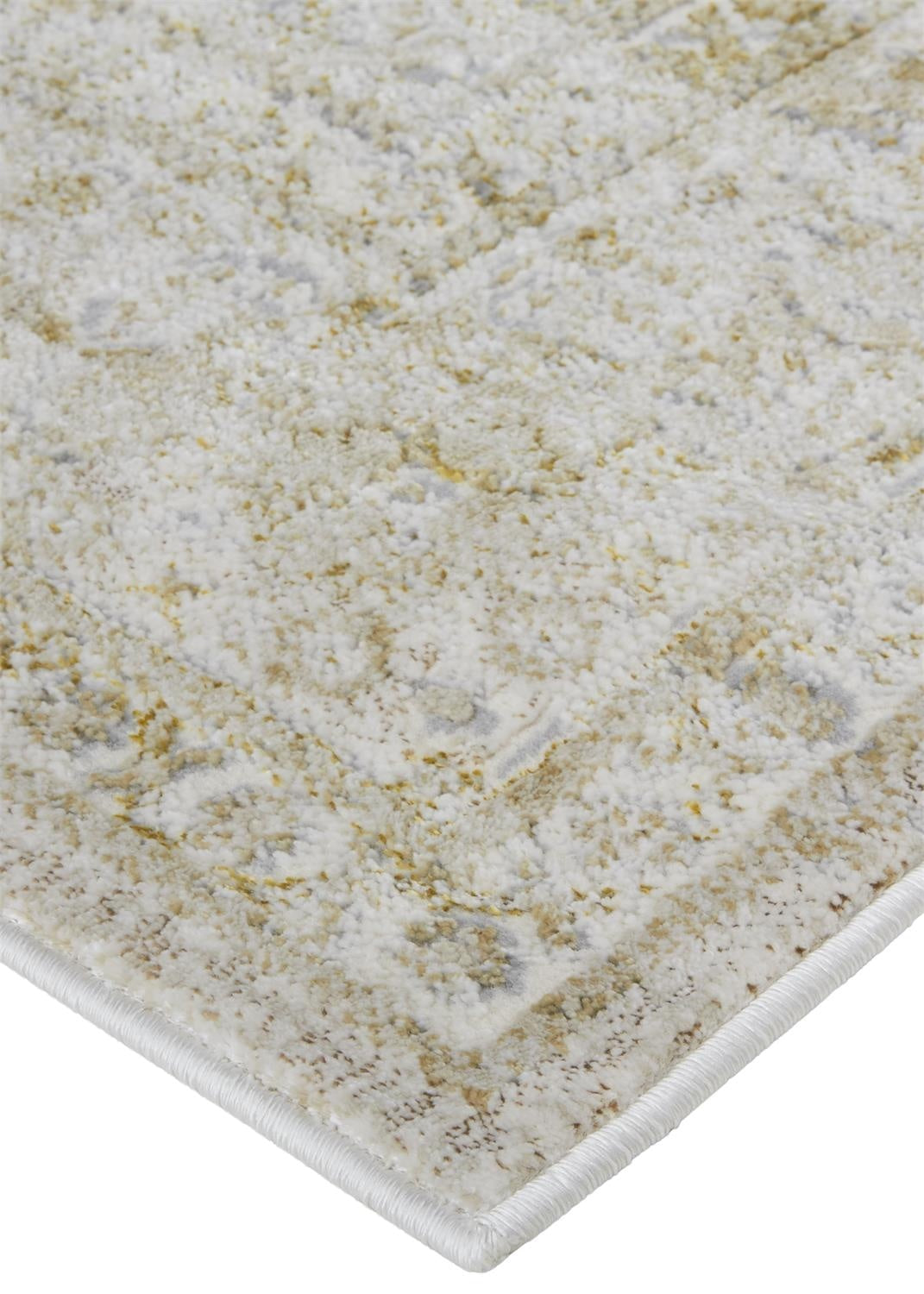 Aura Modern Oriental - Ivory/Gold Area Rug