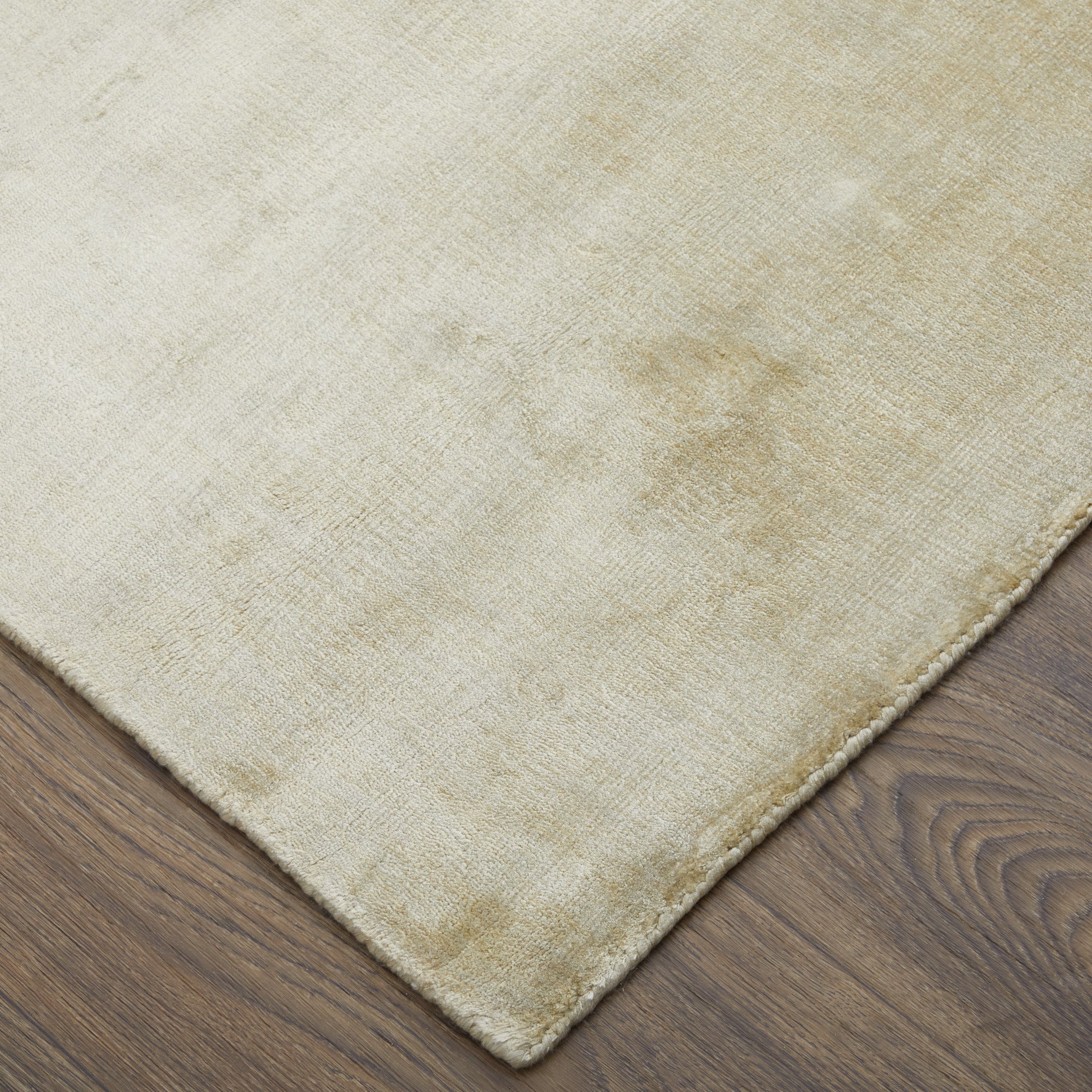 Marlowe Modern Chevron - Tan/Blue