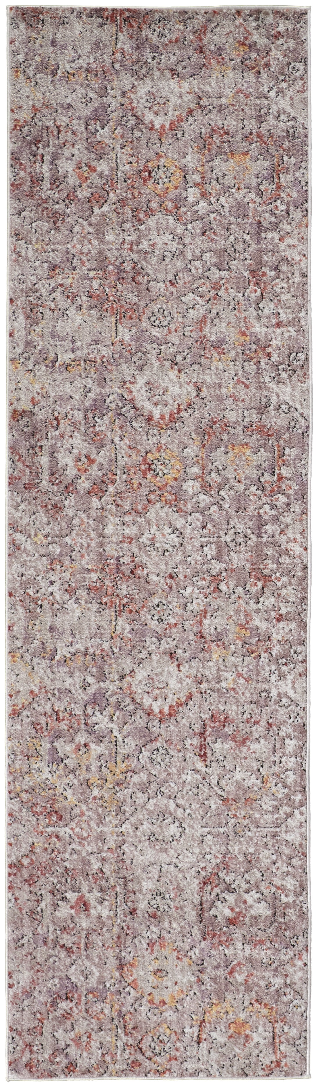 Armant Traditional Damask - Pink/Ivory/Gray