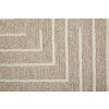Fenner Transitional Geometric - Taupe/Ivory Area Rug