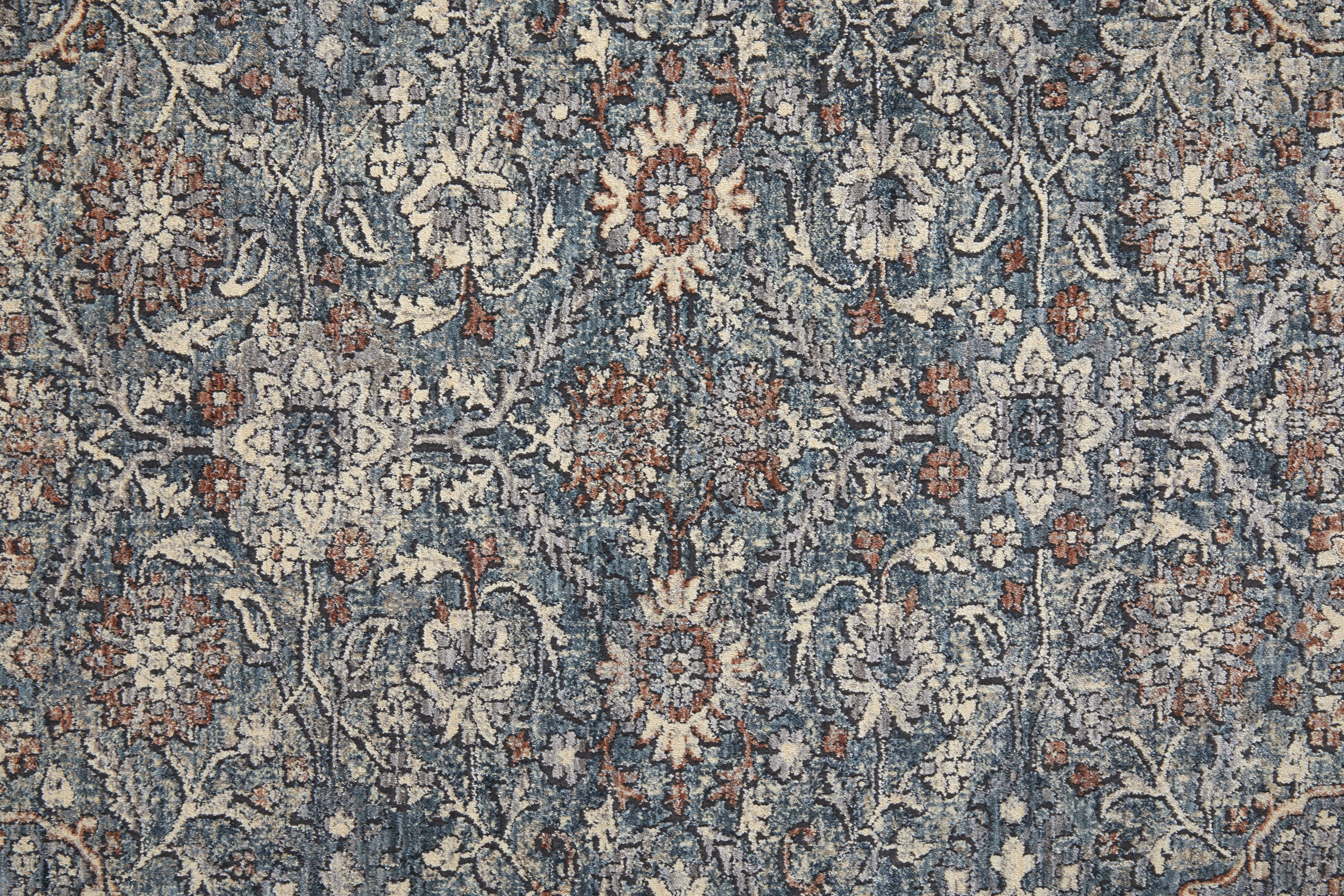 Marquette Transitional Oriental - Blue/Red Area Rug