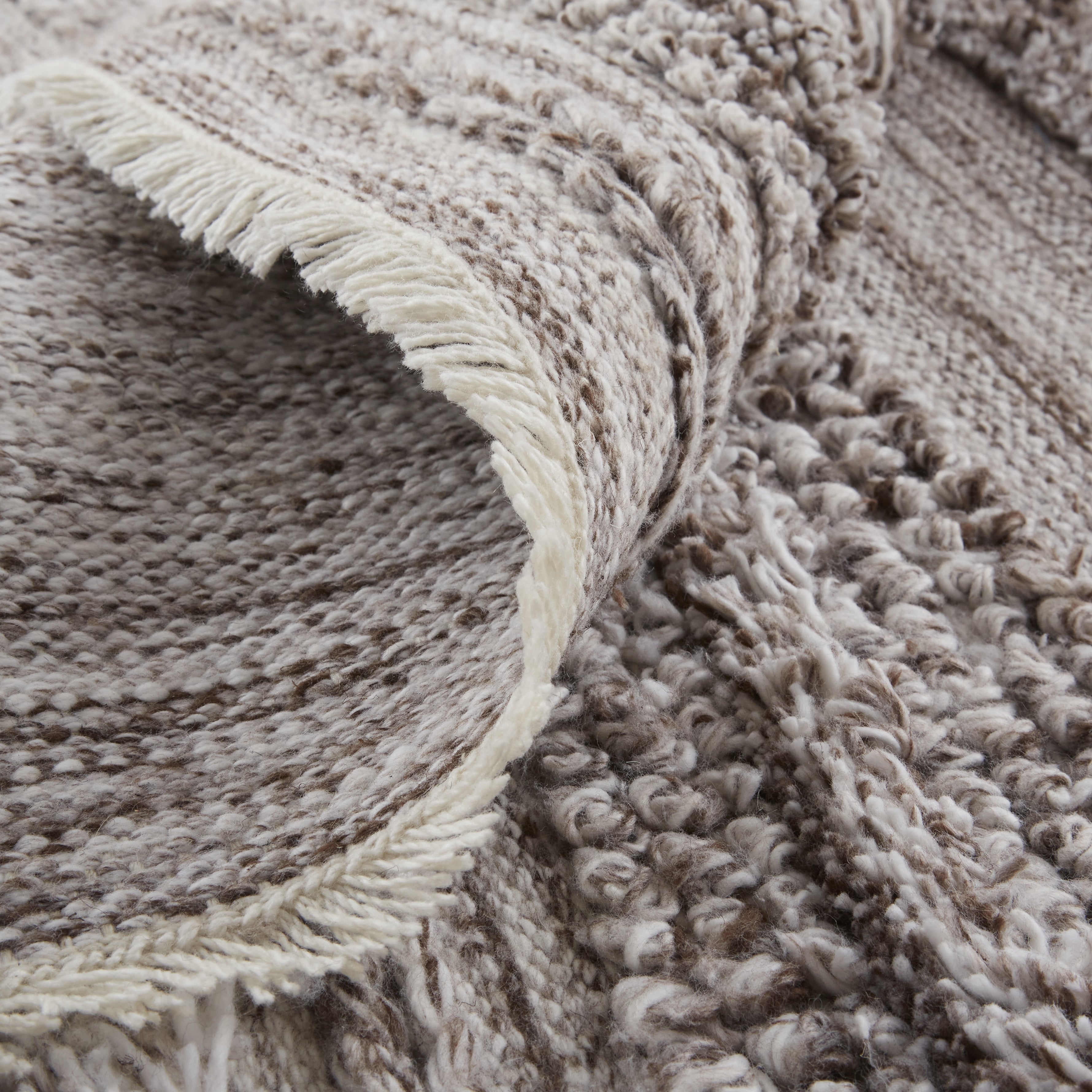 Alden Transitional Stripes - Taupe/Brown/Ivory