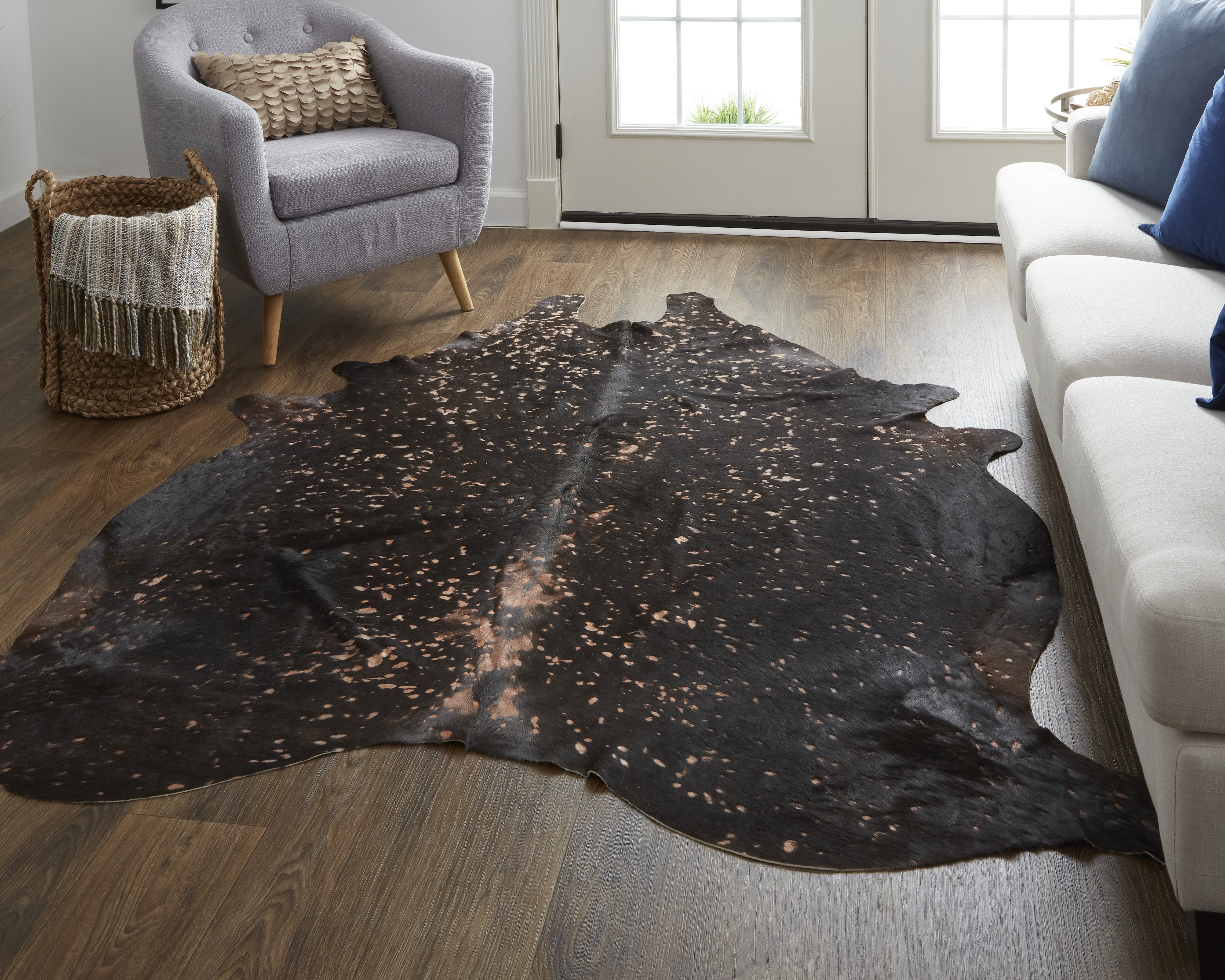 Ellyse Brown Cow Hide