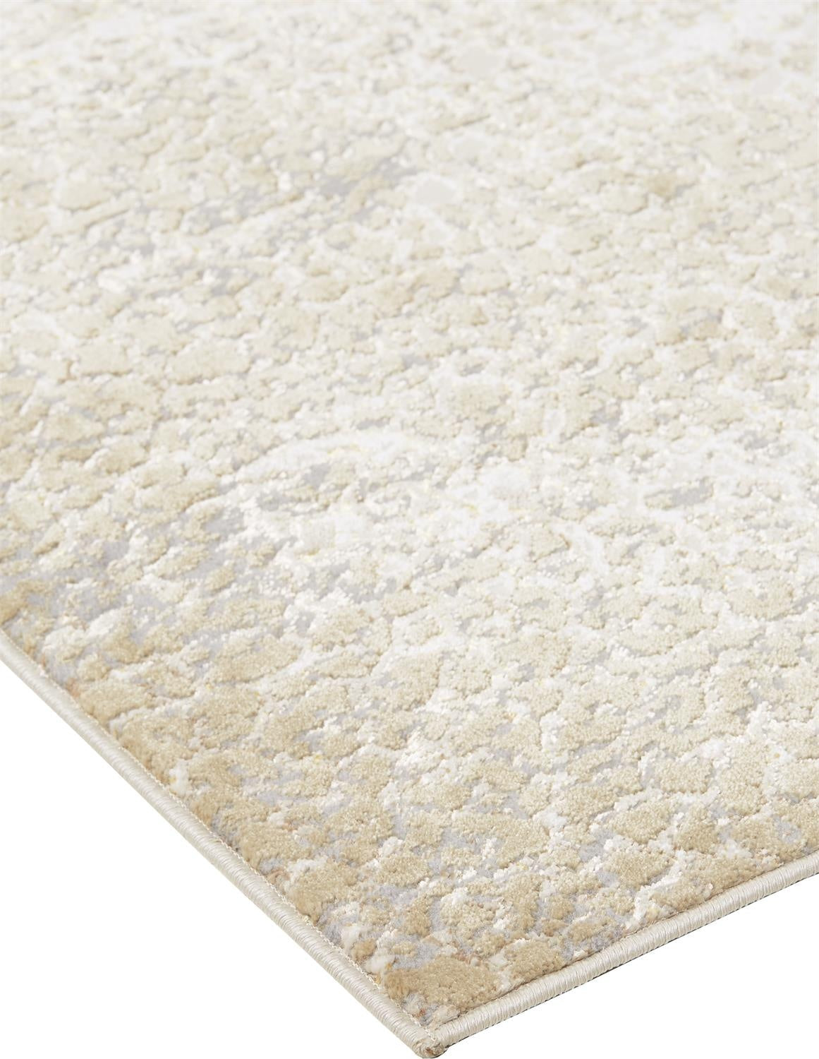 Aura Modern Abstract - Ivory/Gray/Gold Area Rug
