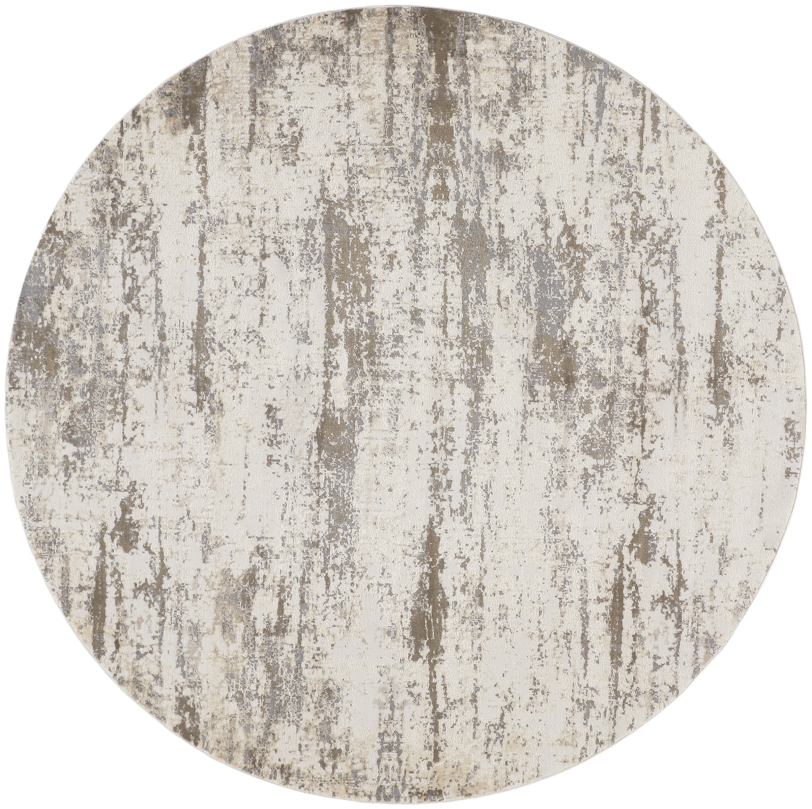Parker Transitional Abstract - Ivory/Brown Area Rug