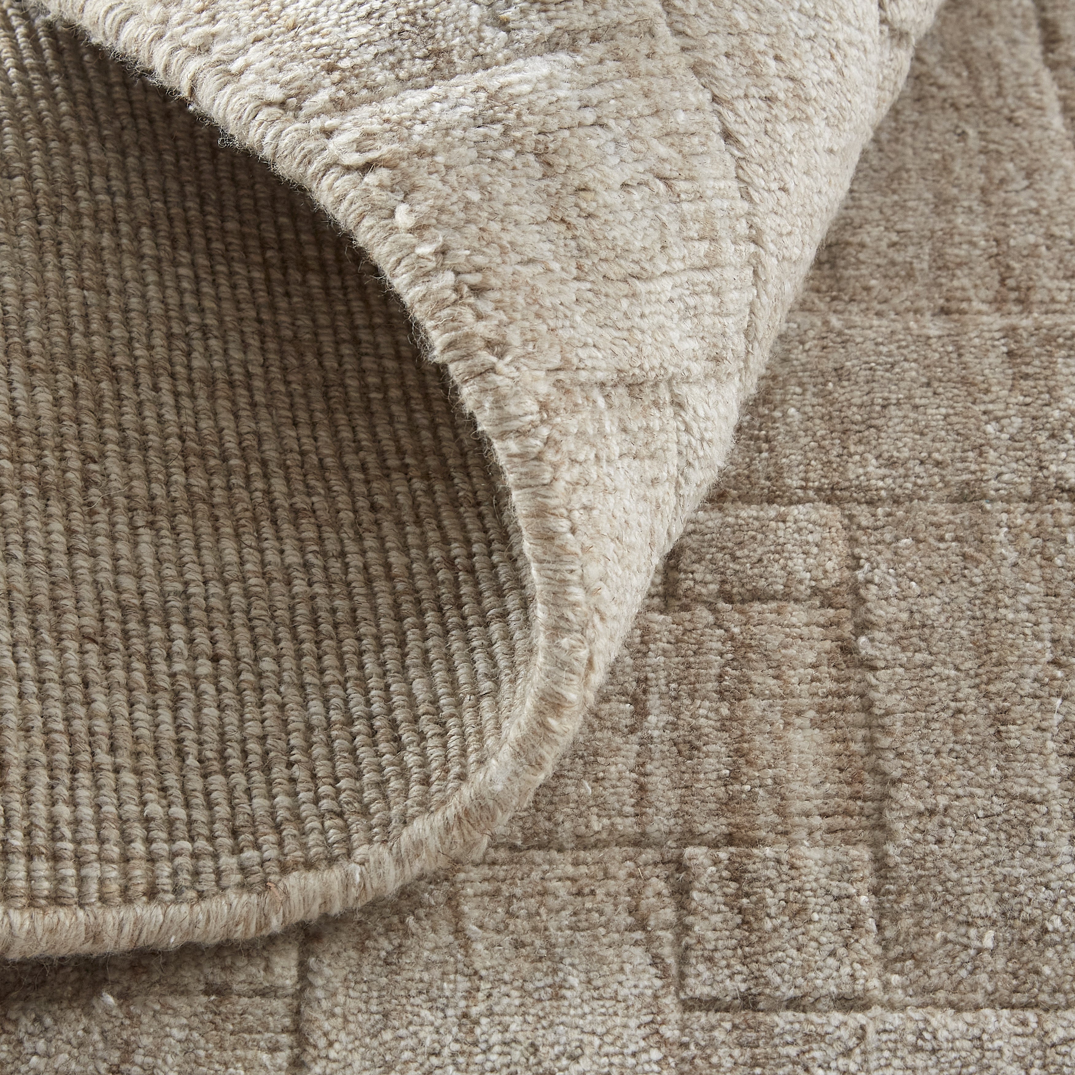 Redford Transitional Solid - Ivory Area Rug