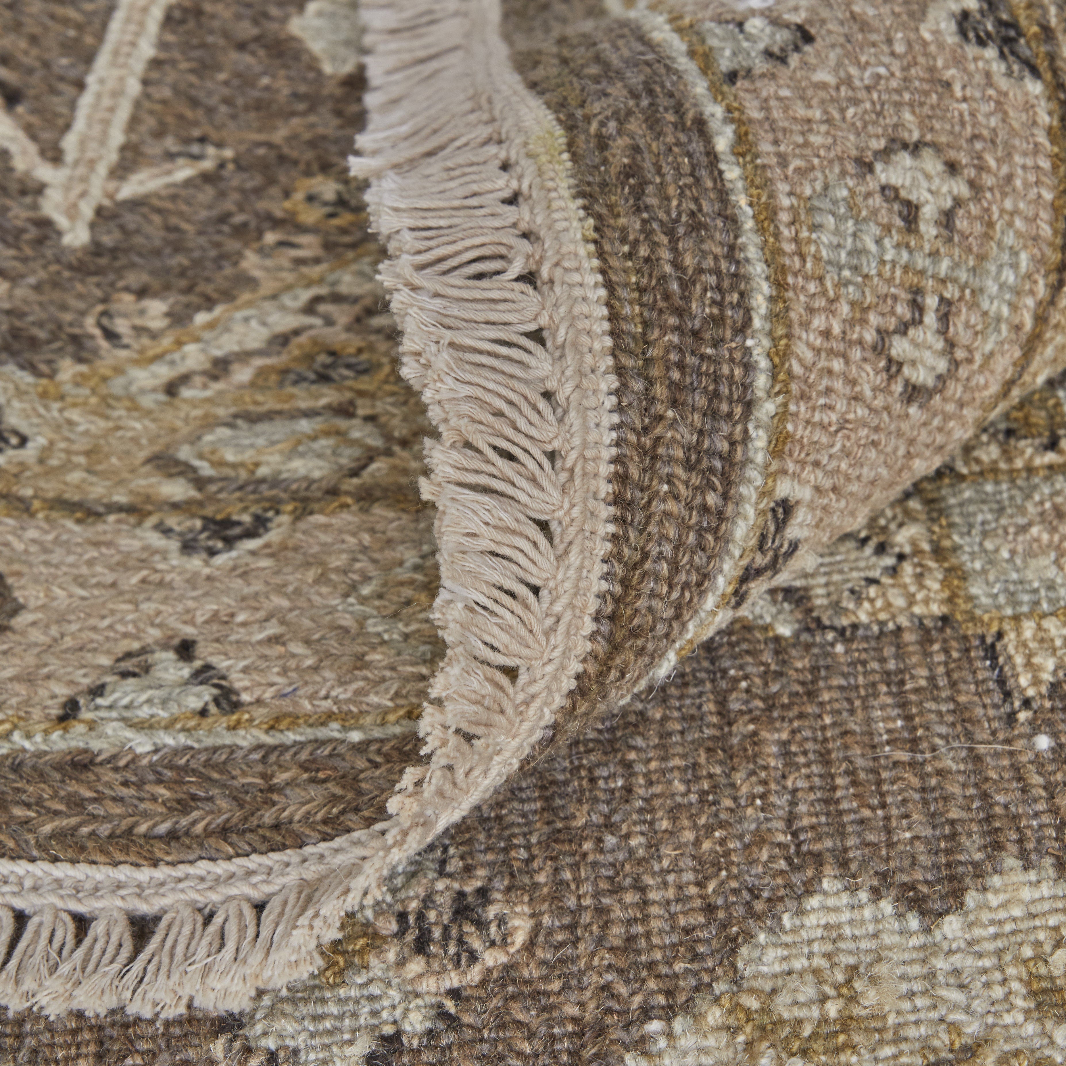 Corbitt Traditional Oriental - Brown/Ivory Area Rug