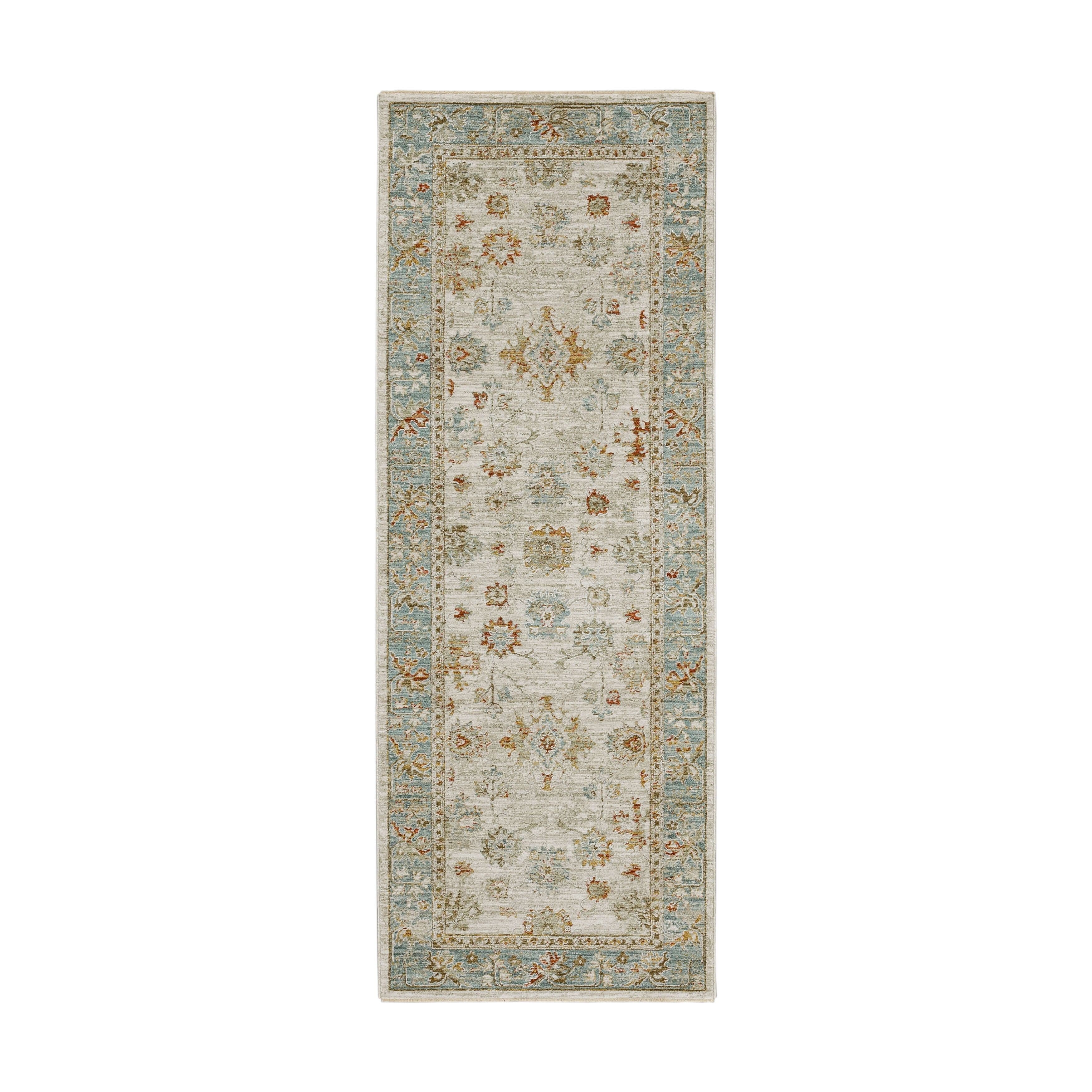 Iznik Cream Area Rug