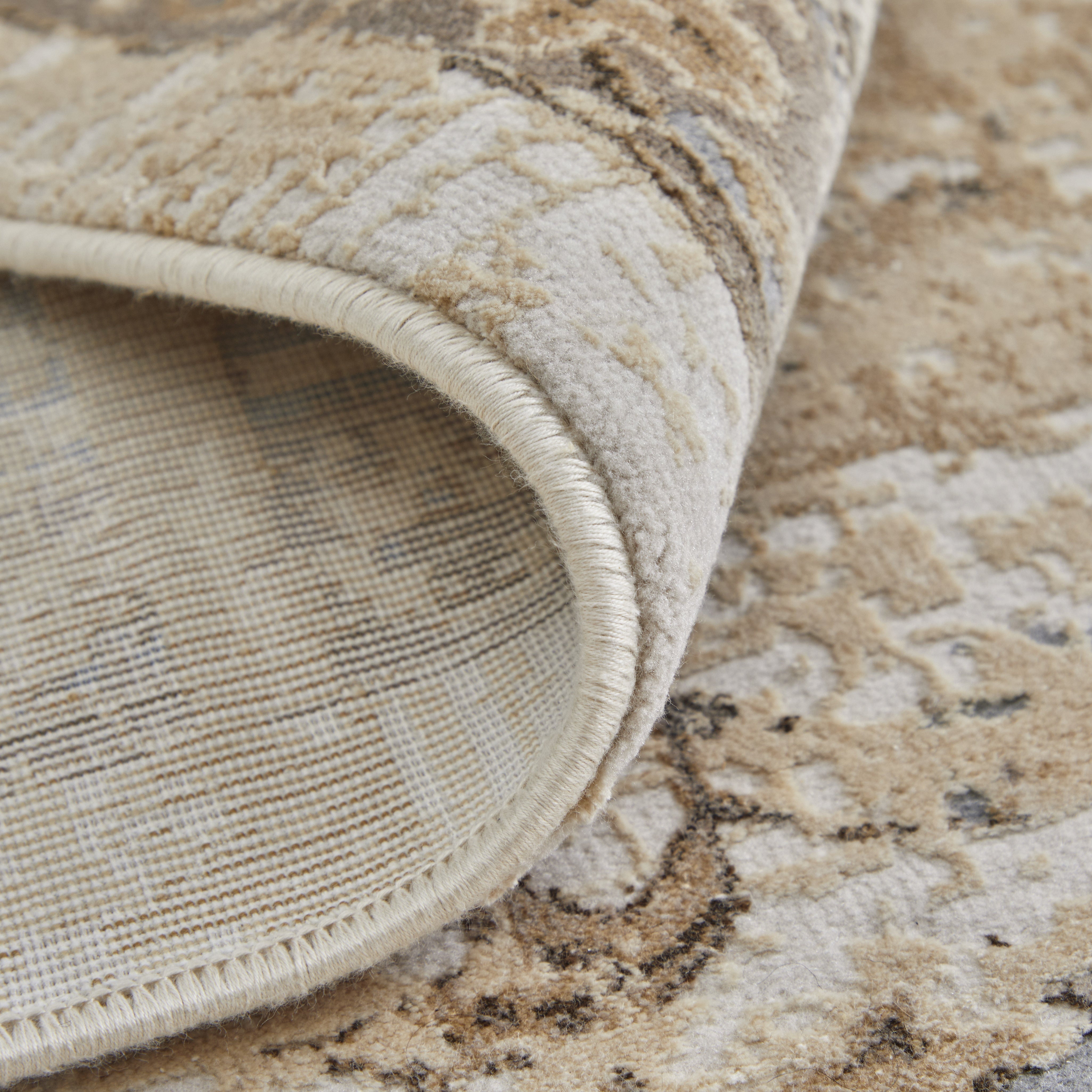 Celene Traditional Medallion - Brown/Ivory/Tan Area Rug