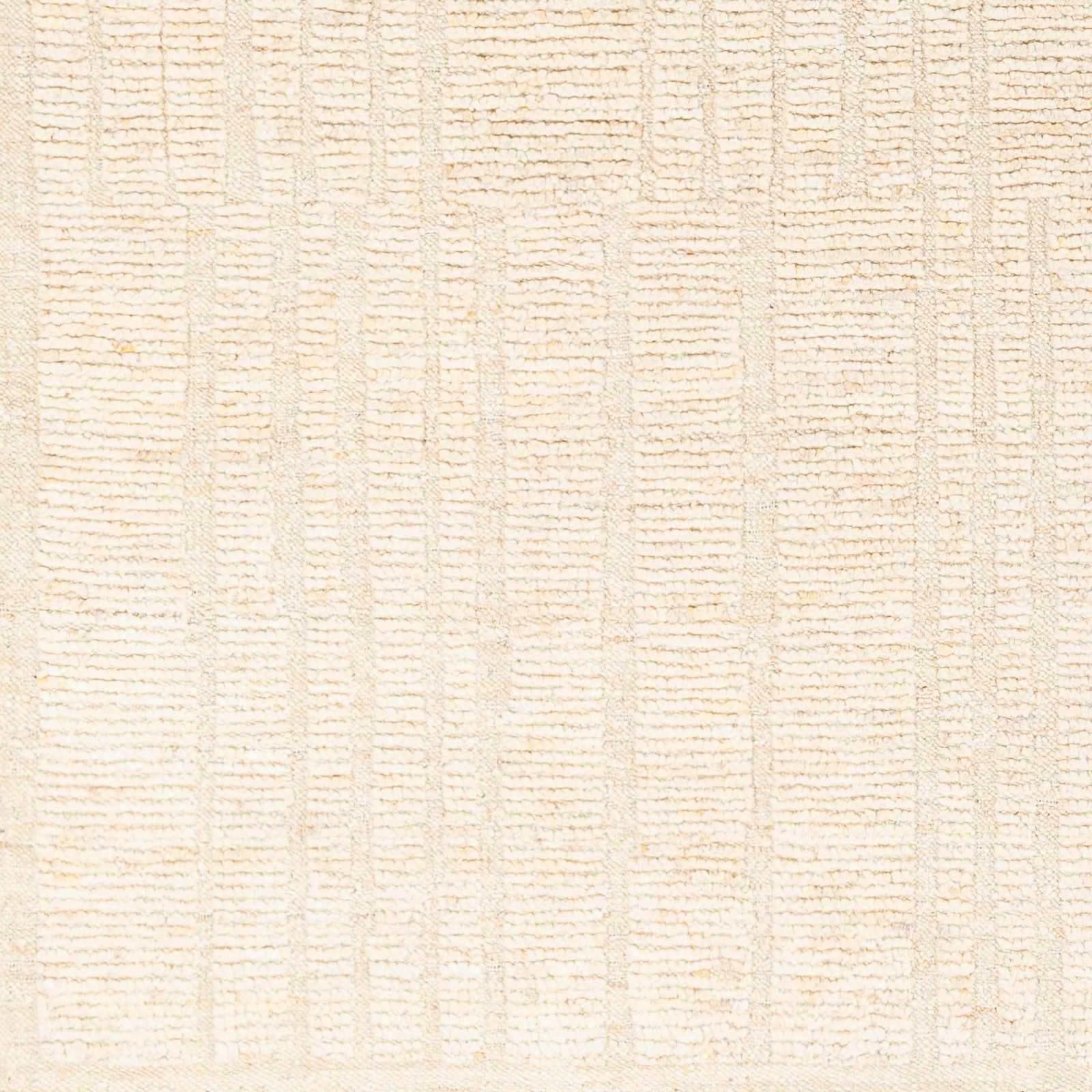 Chic Wheat Hand-Knotted Wool Area Rug