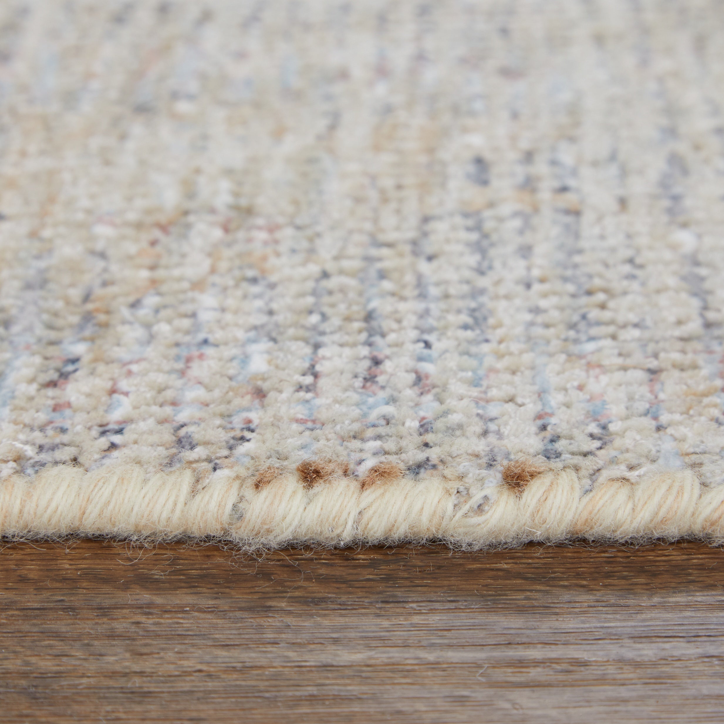 Caldwell Transitional Floral & Botanical - Ivory/Tan/Blue Area Rug