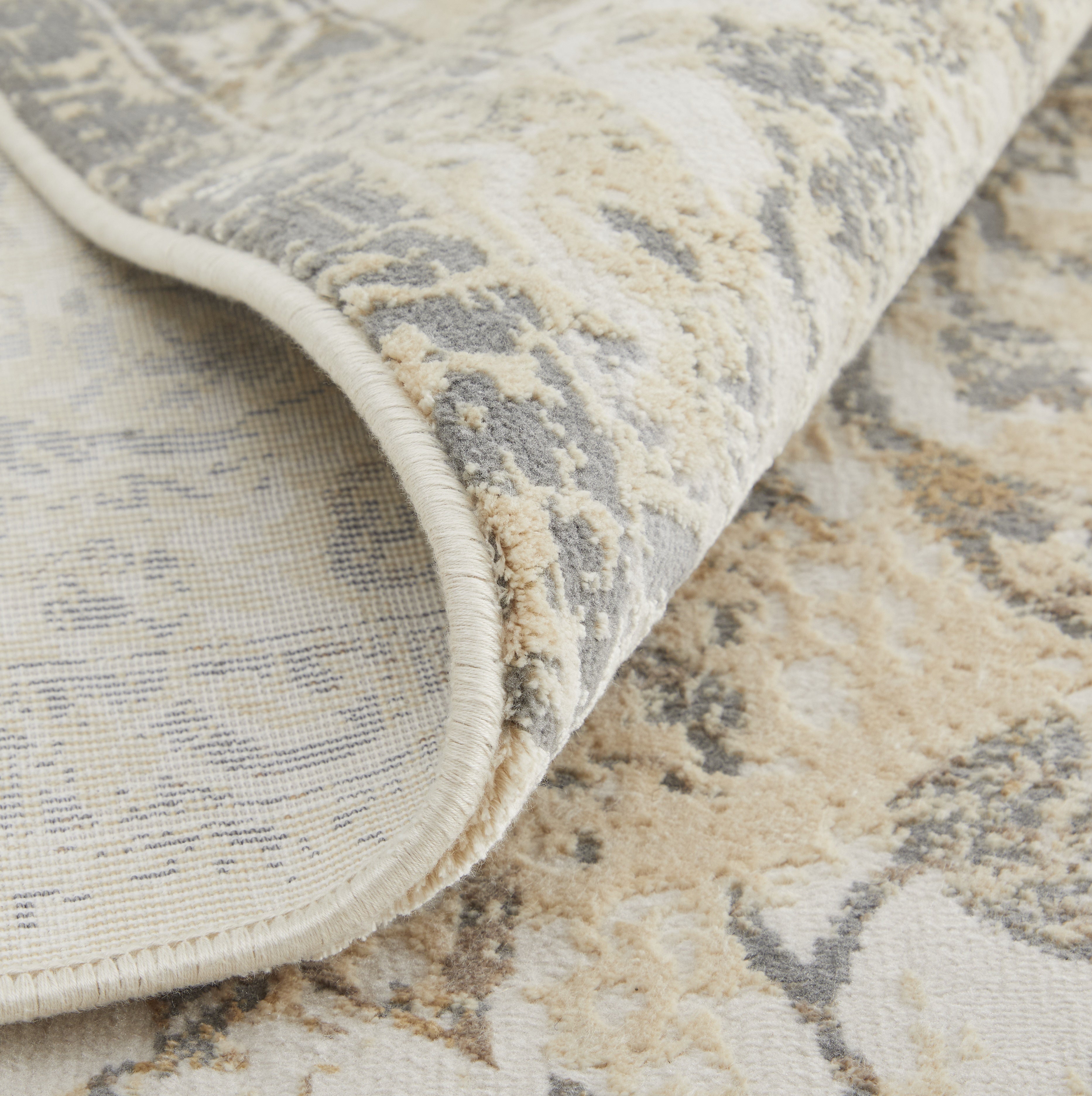 Celene Traditional Bordered - Ivory/Tan/Gray Area Rug