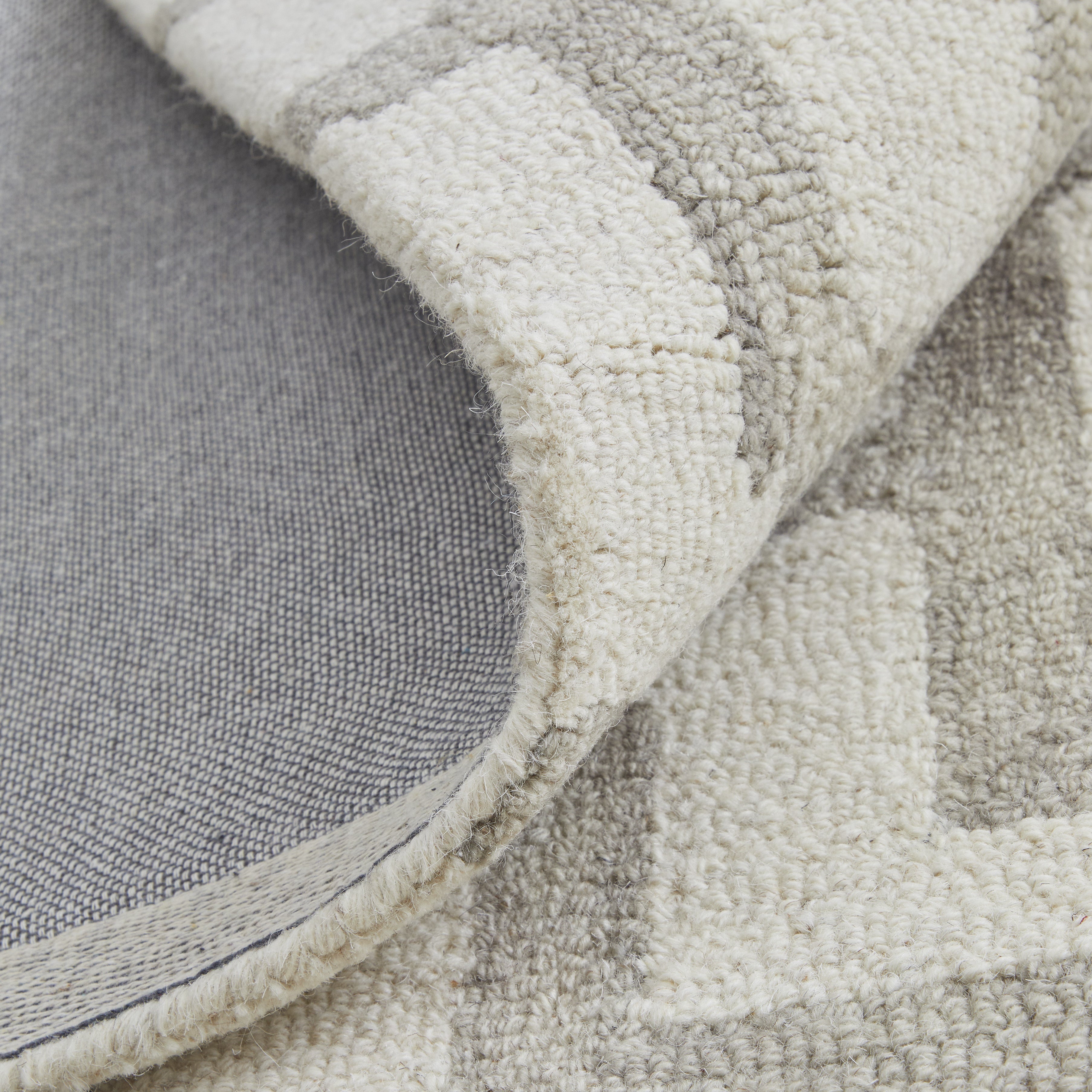 Lorrain Modern Geometric - Ivory/Taupe Area Rug