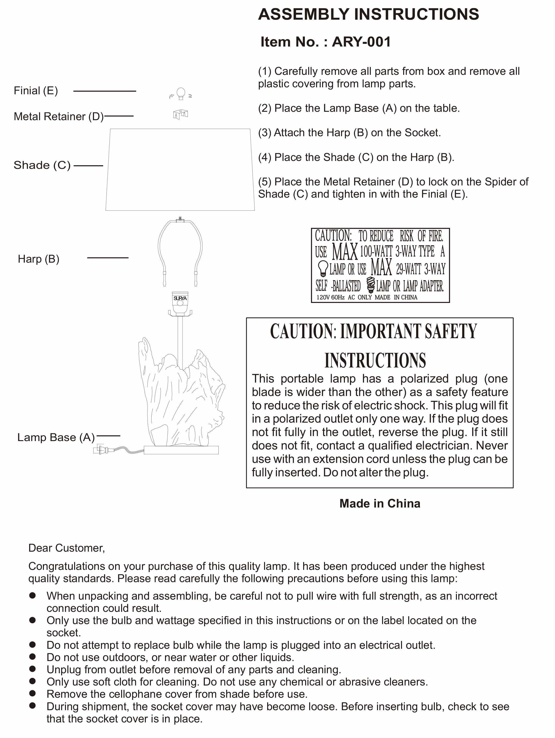 Minnedosa Table Lamp