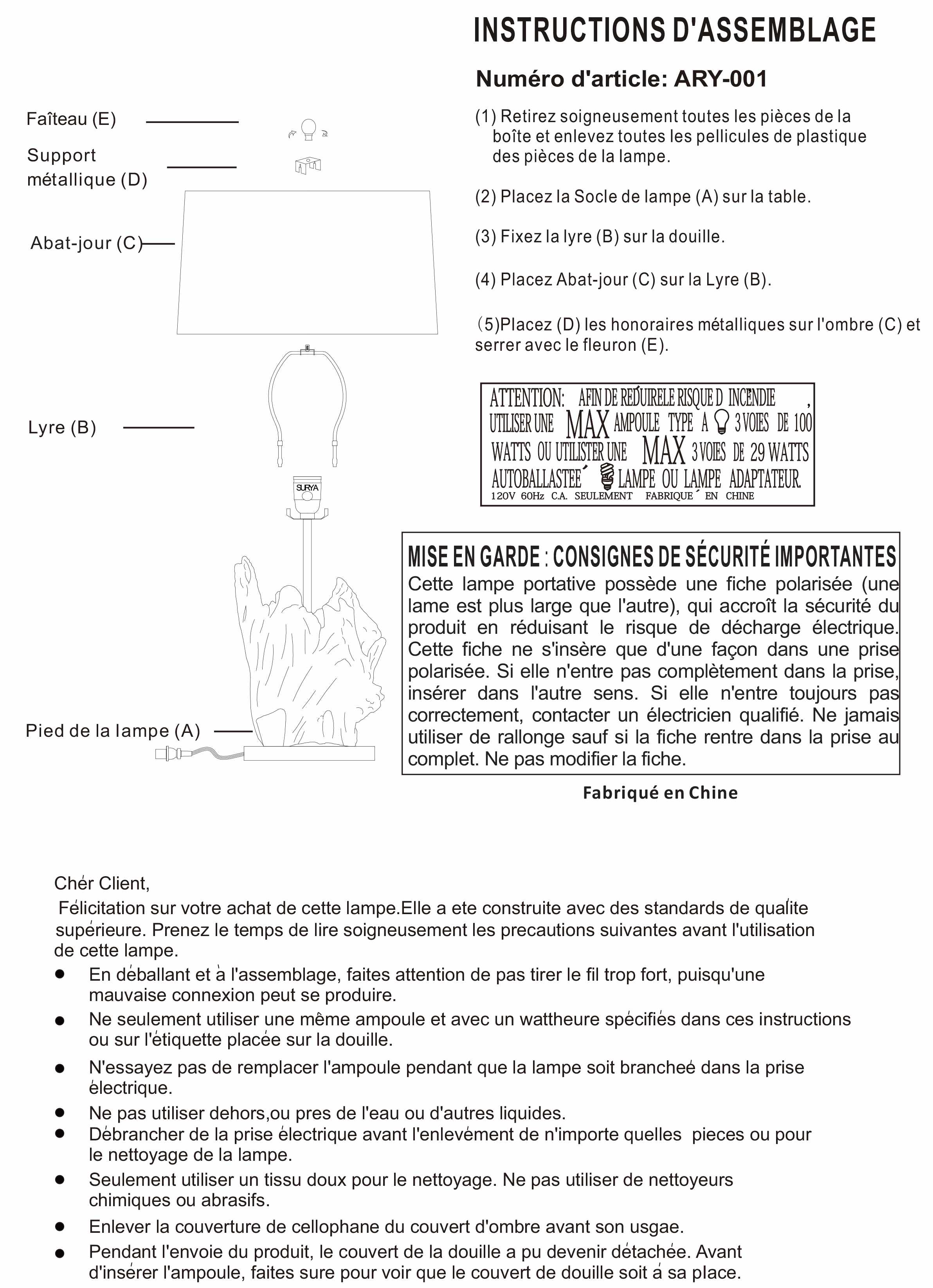 Minnedosa Table Lamp