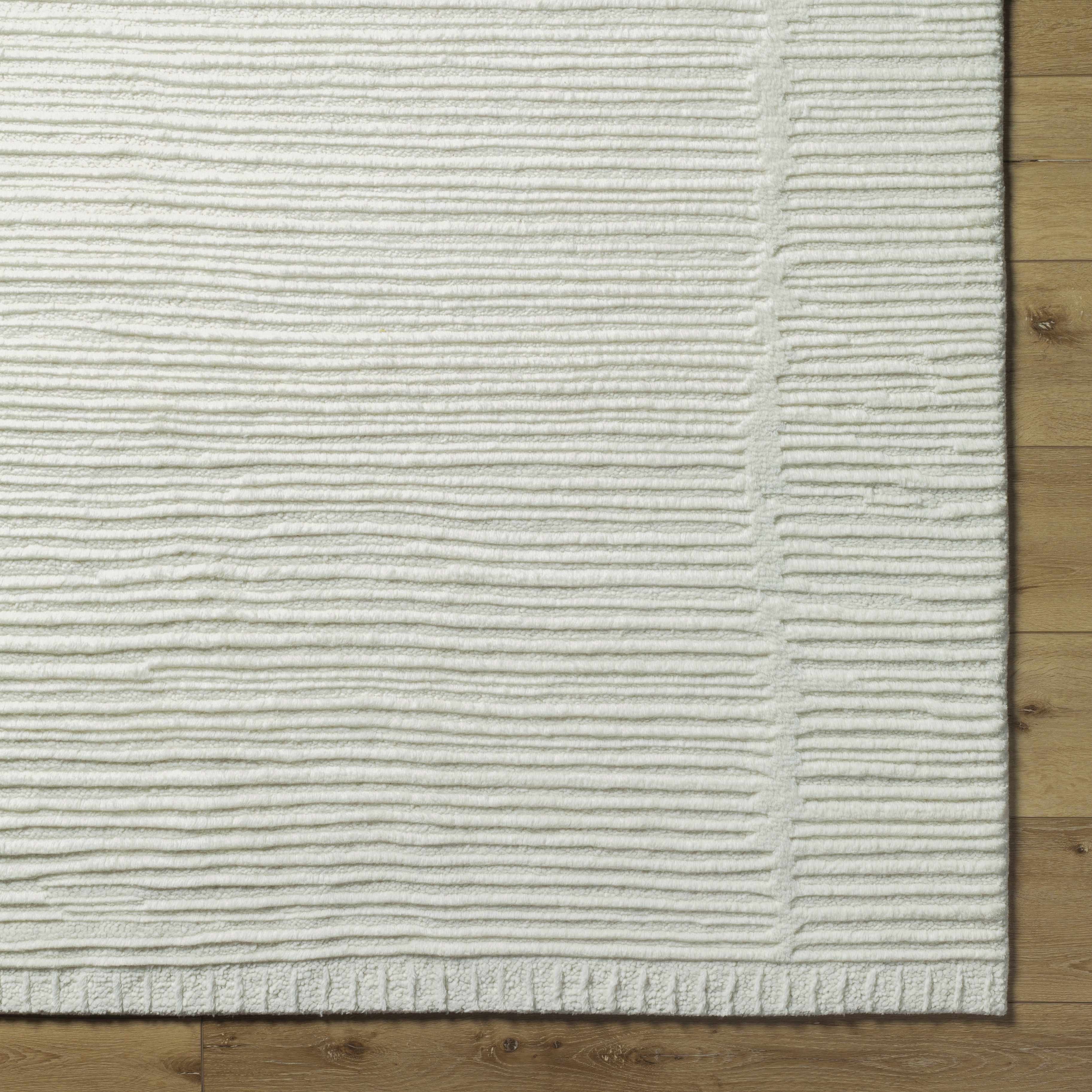 Contemporary Posh Hand-Knotted Wool Area Rug