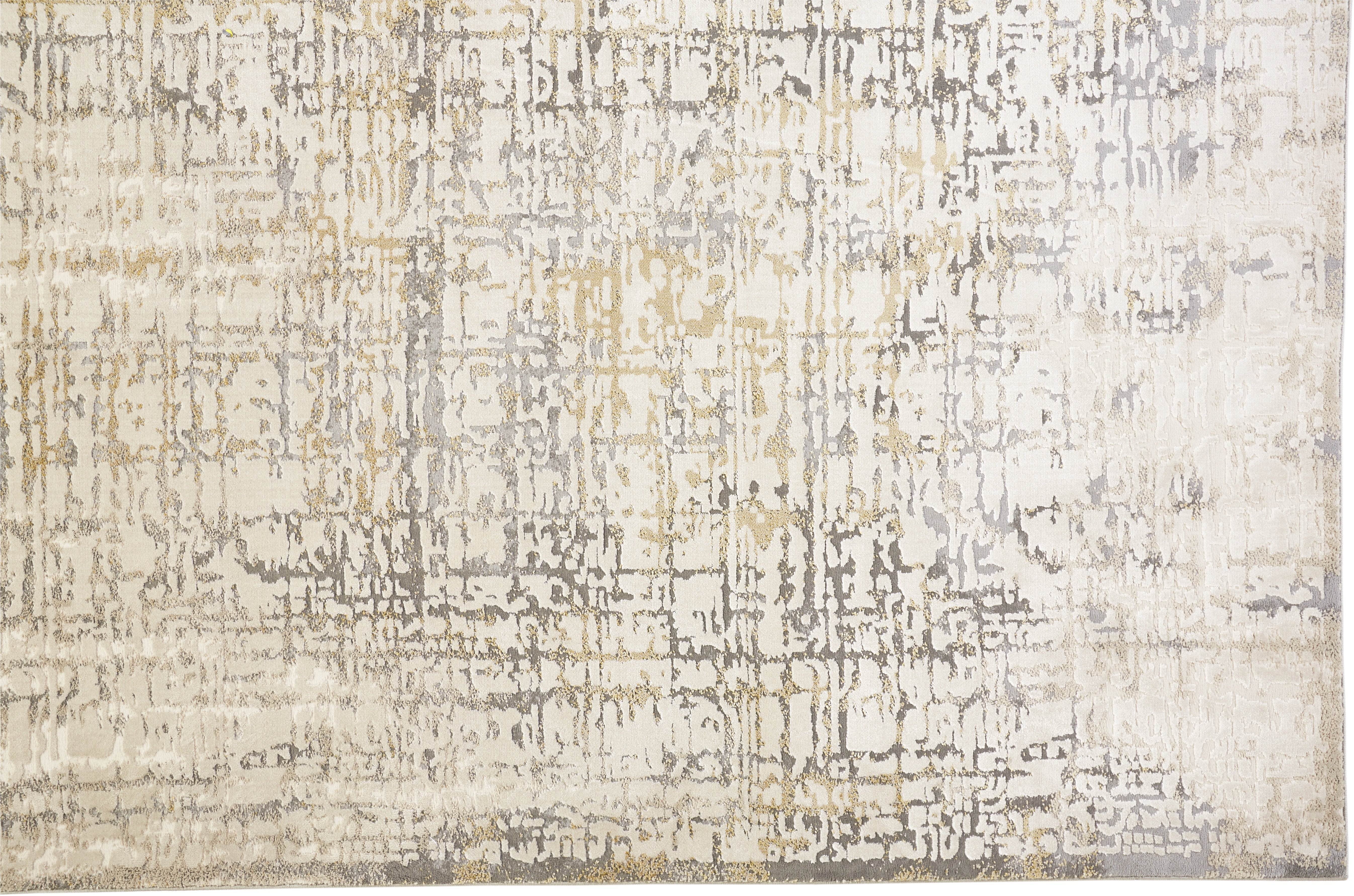 Waldor Modern Abstract - Ivory/Gray Area Rug