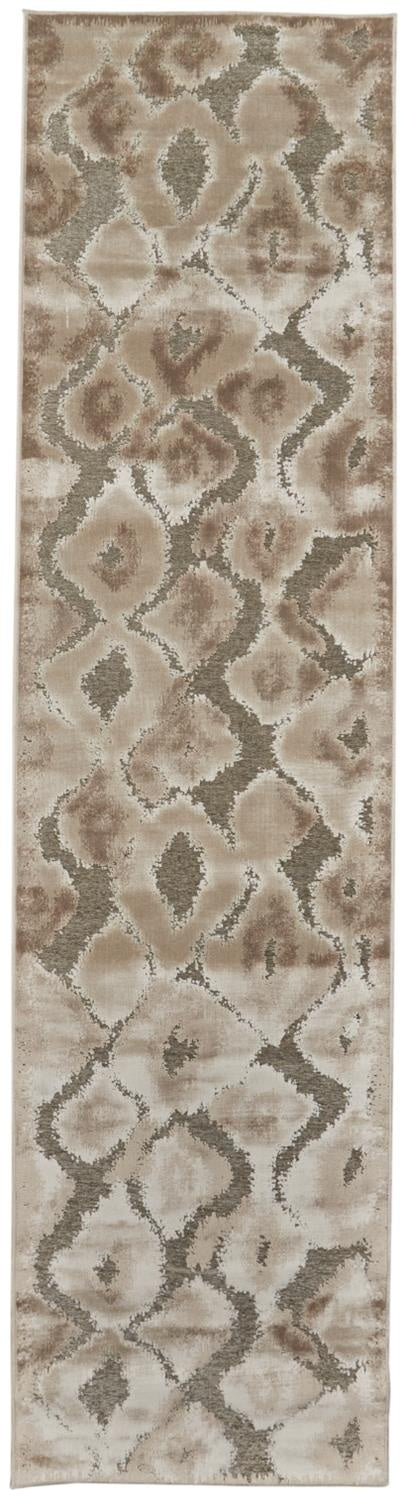 Saphir Zam Modern Abstract - Ivory/Gray/Taupe