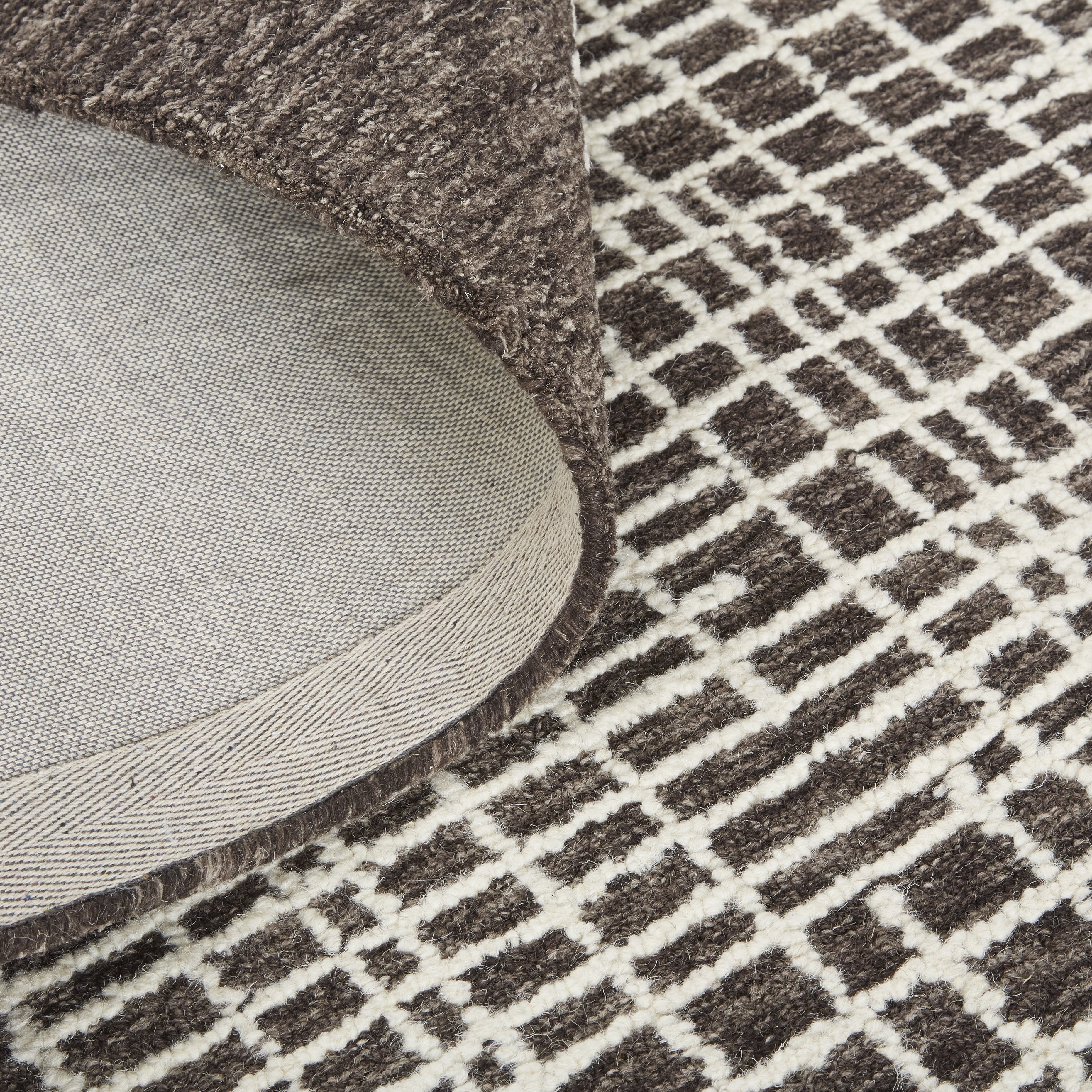 Maddox Transitional Abstract - Brown/Ivory Area Rug