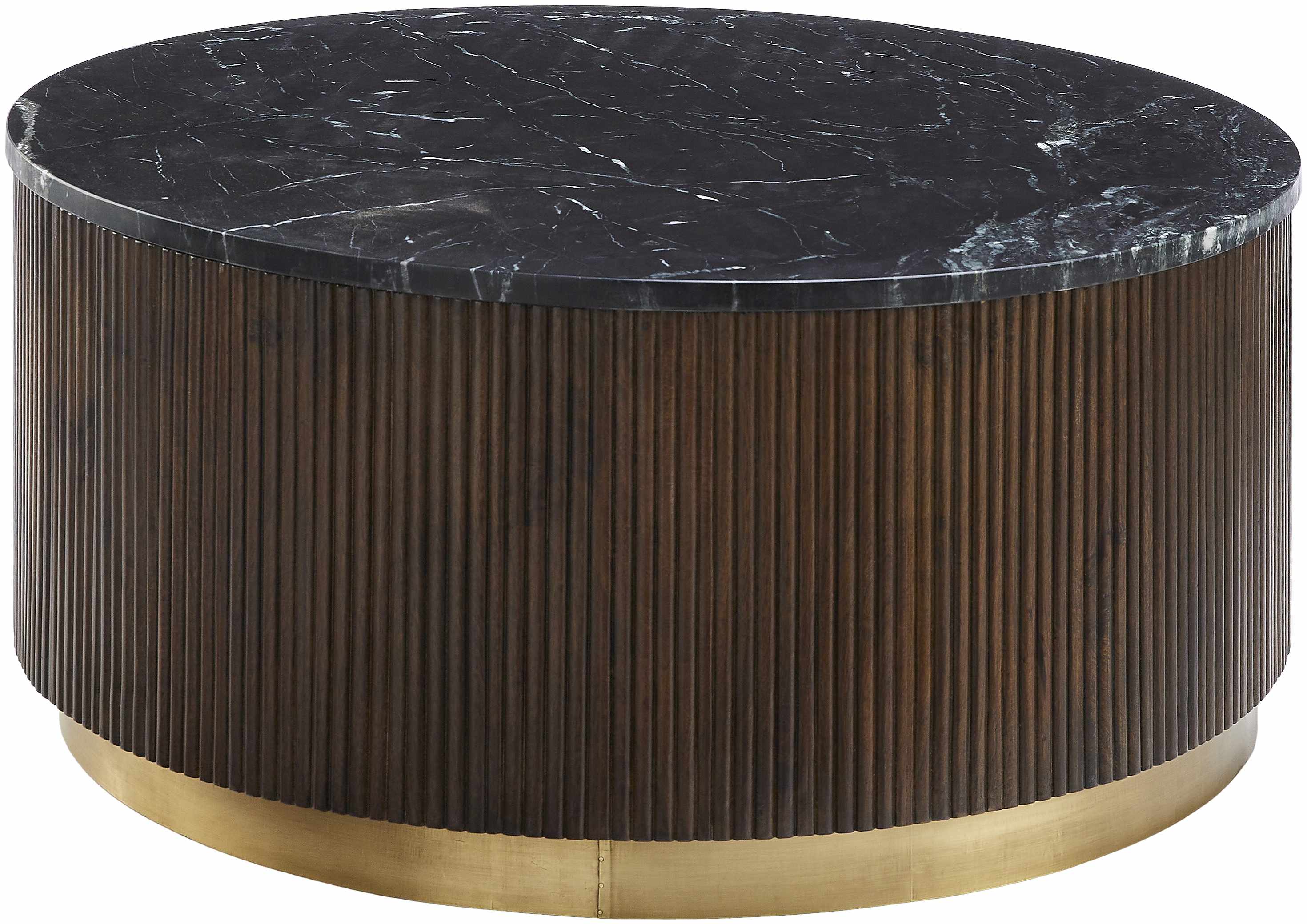 Irvine Black Marble Coffee Table