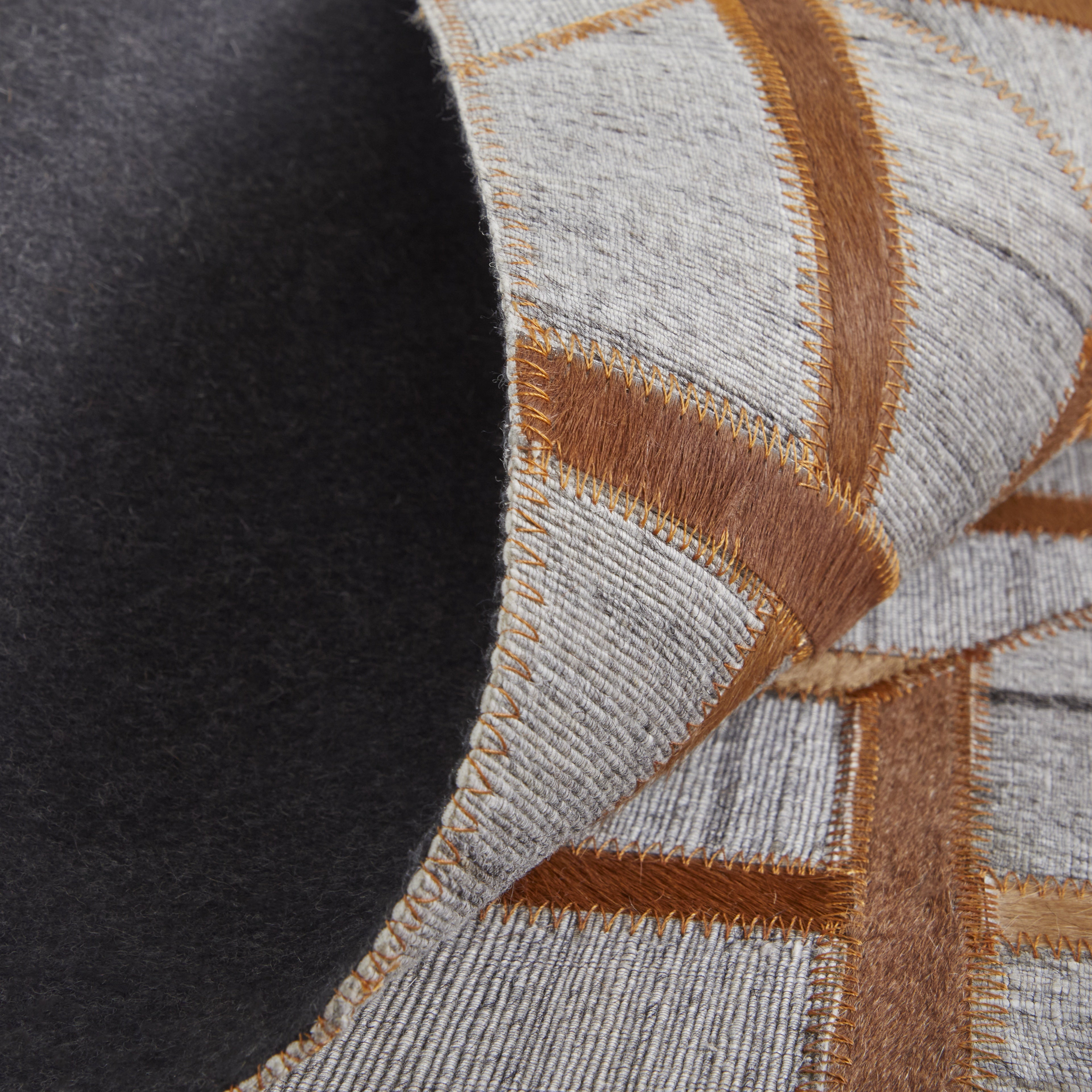 Fannin Transitional Geometric - Tan/Brown/Gray Area Rug