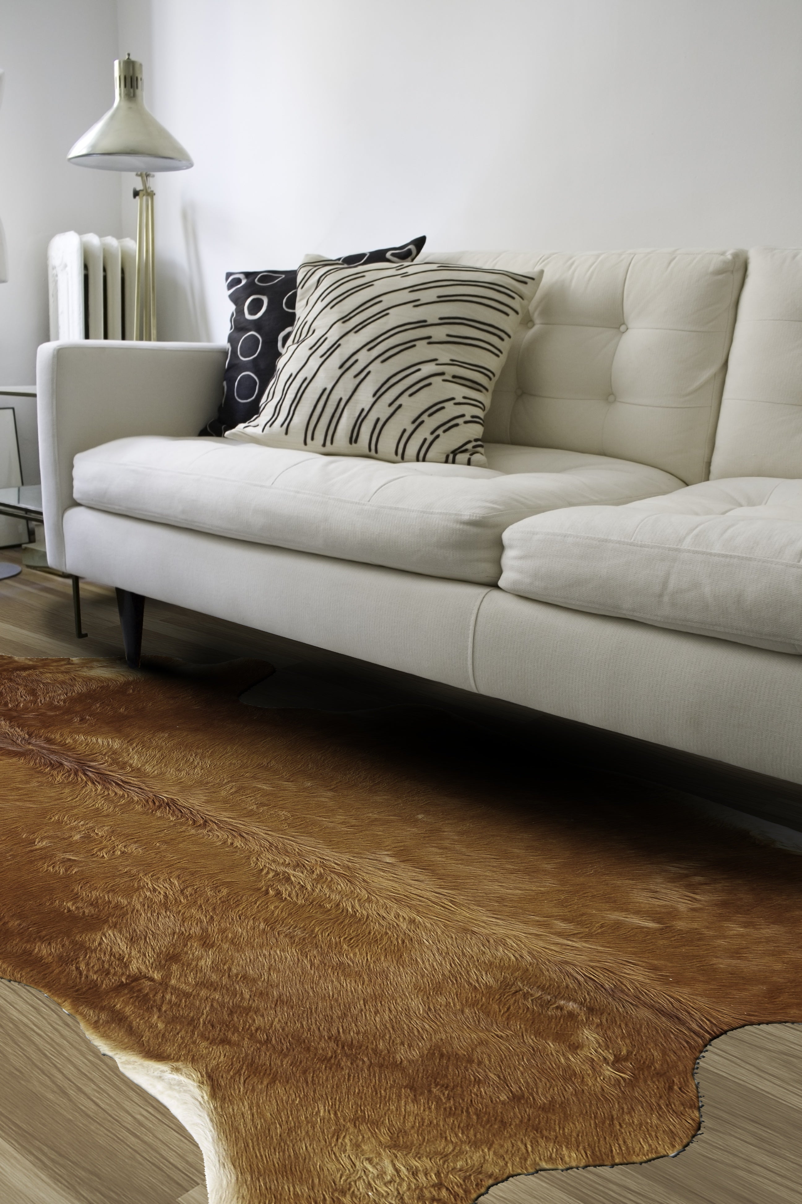 Bartlett Brown Cowhide
