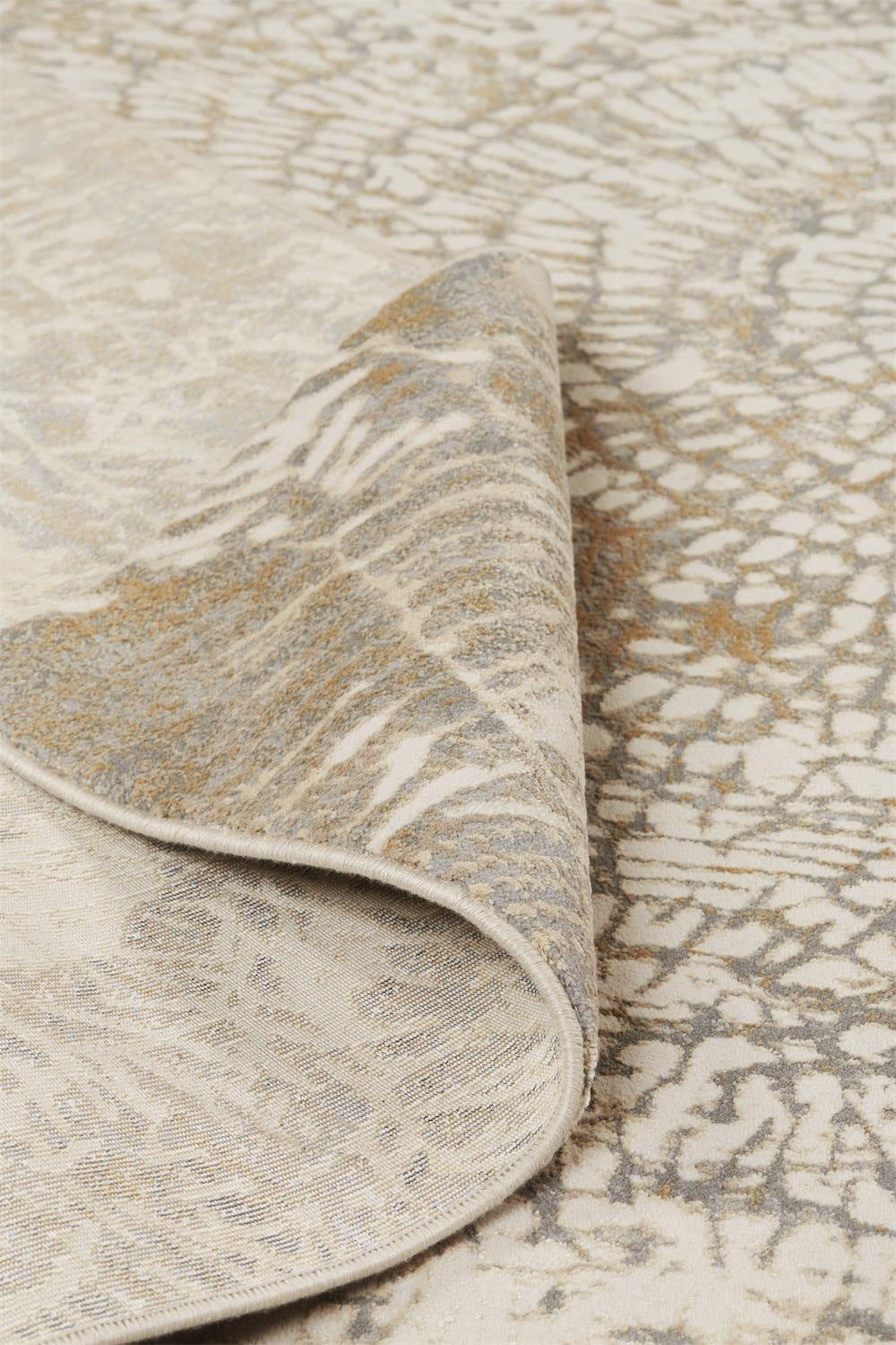 Parker Transitional Abstract - Ivory/Tan/Gray Area Rug
