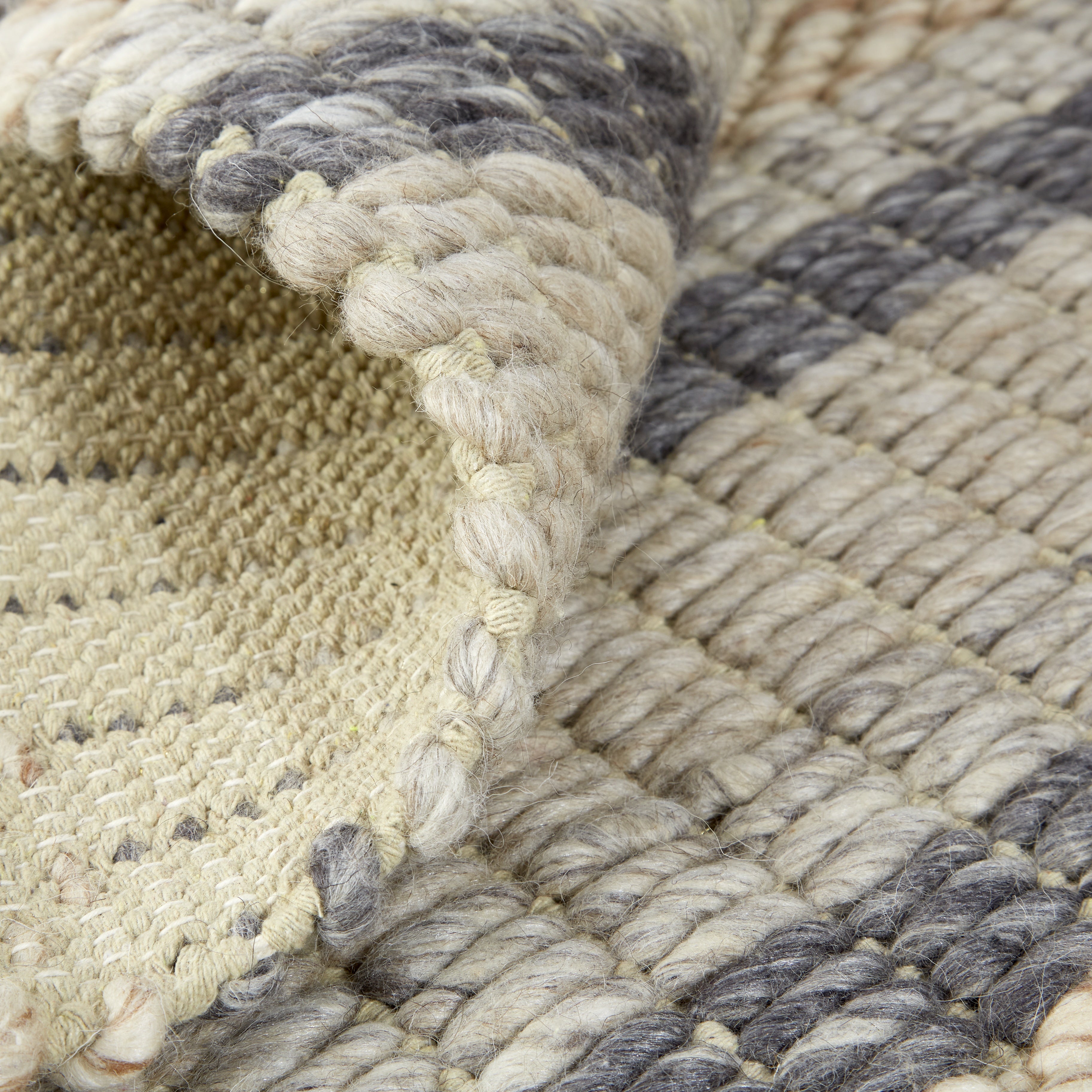 Berkeley Transitional Stripes - Ivory/Tan/Gray Area Rug