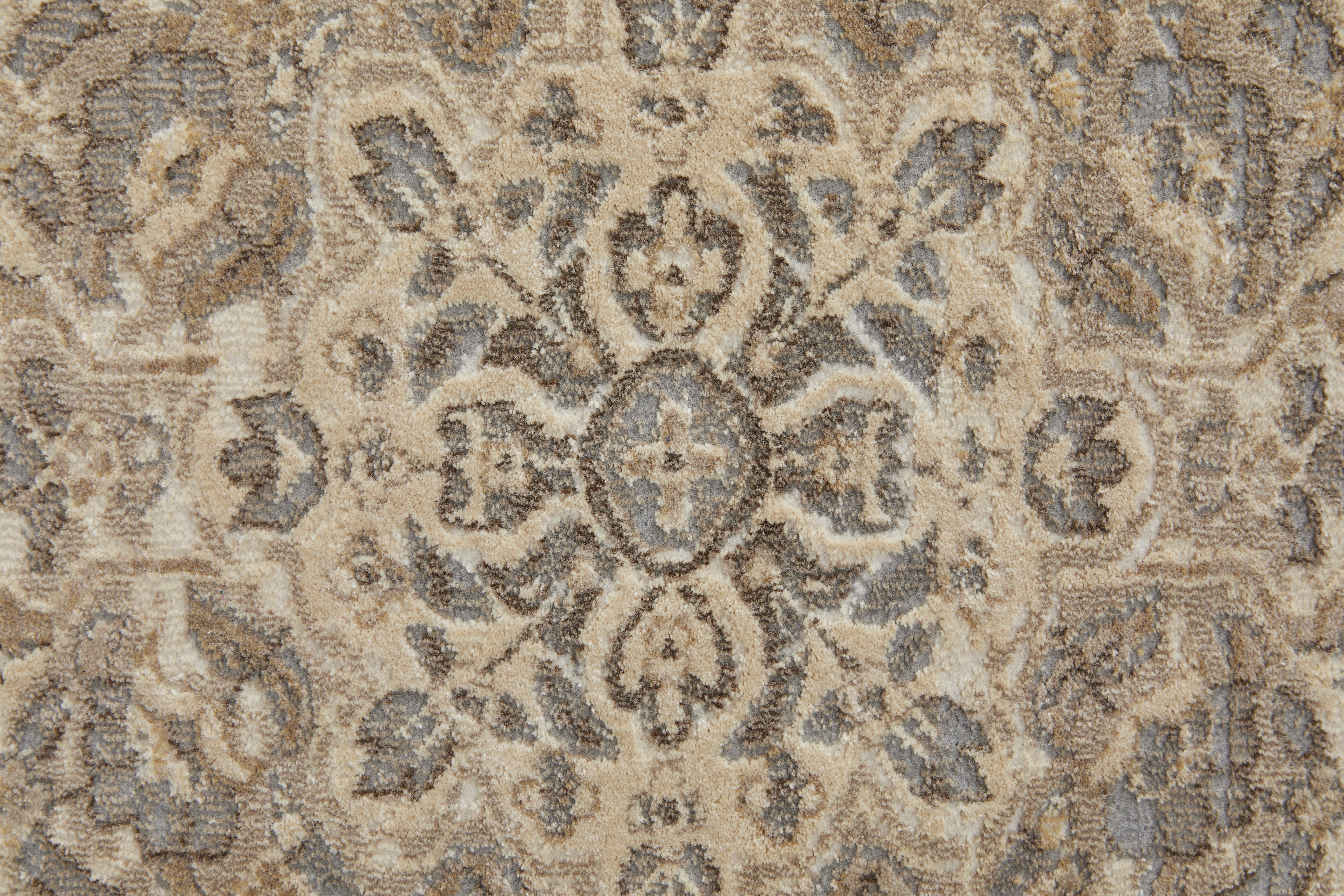Celene Traditional Medallion - Tan/Brown/Ivory Area Rug