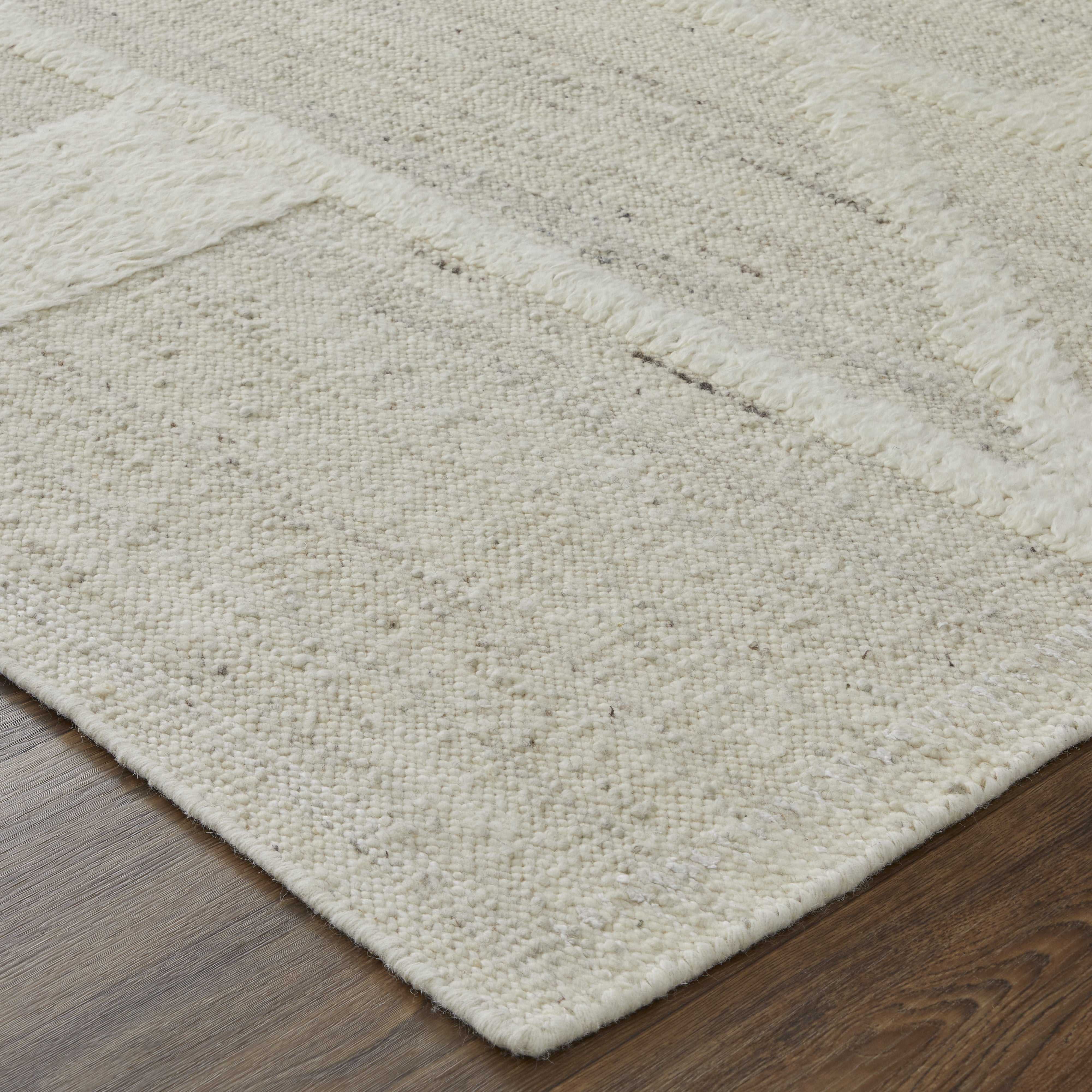 Ashby Transitional Geometric - Tan/Ivory Area Rug