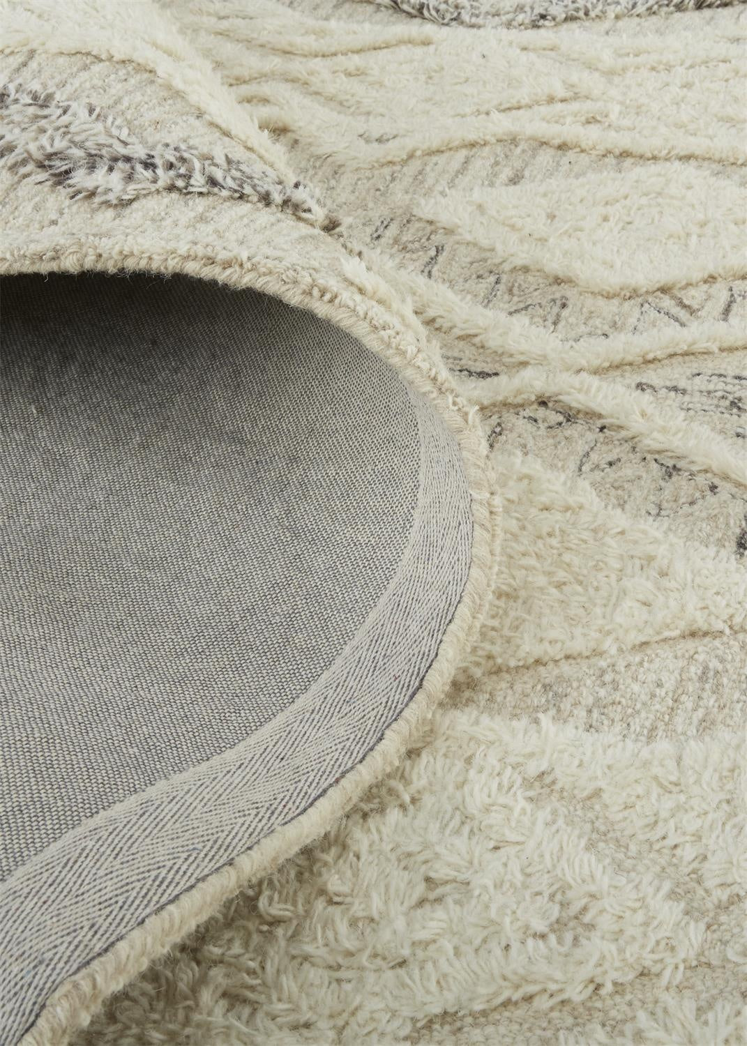 Anica Transitional Geometric - Ivory/Taupe/Gray Area Rug