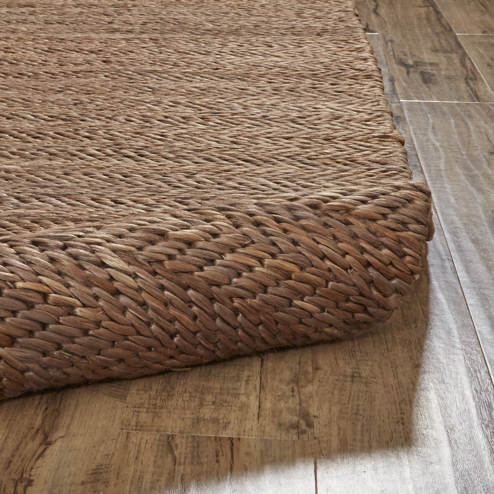 Kaelani Transitional Geometric - Brown/Gray