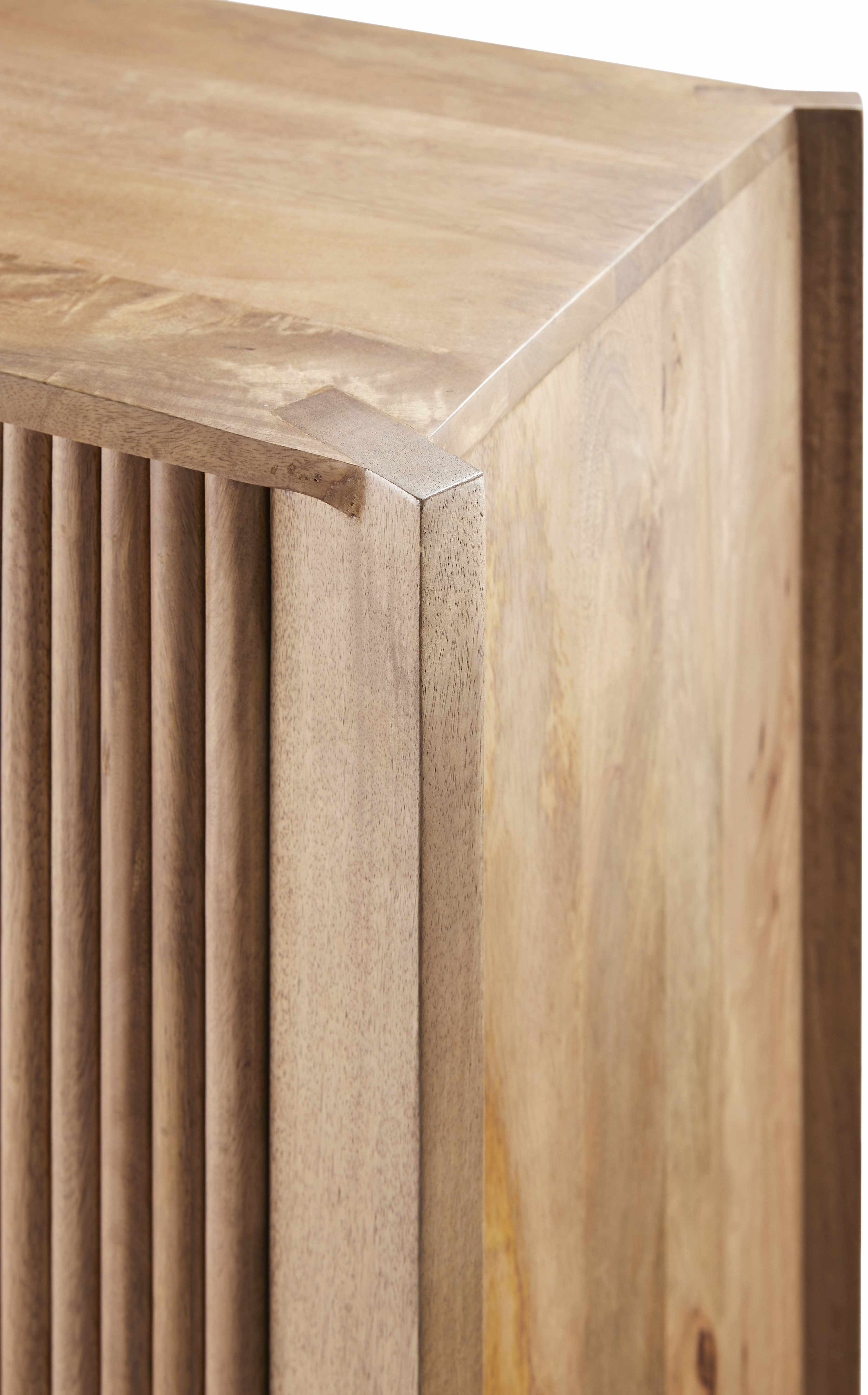 Augustine Natural Wood Cabinet