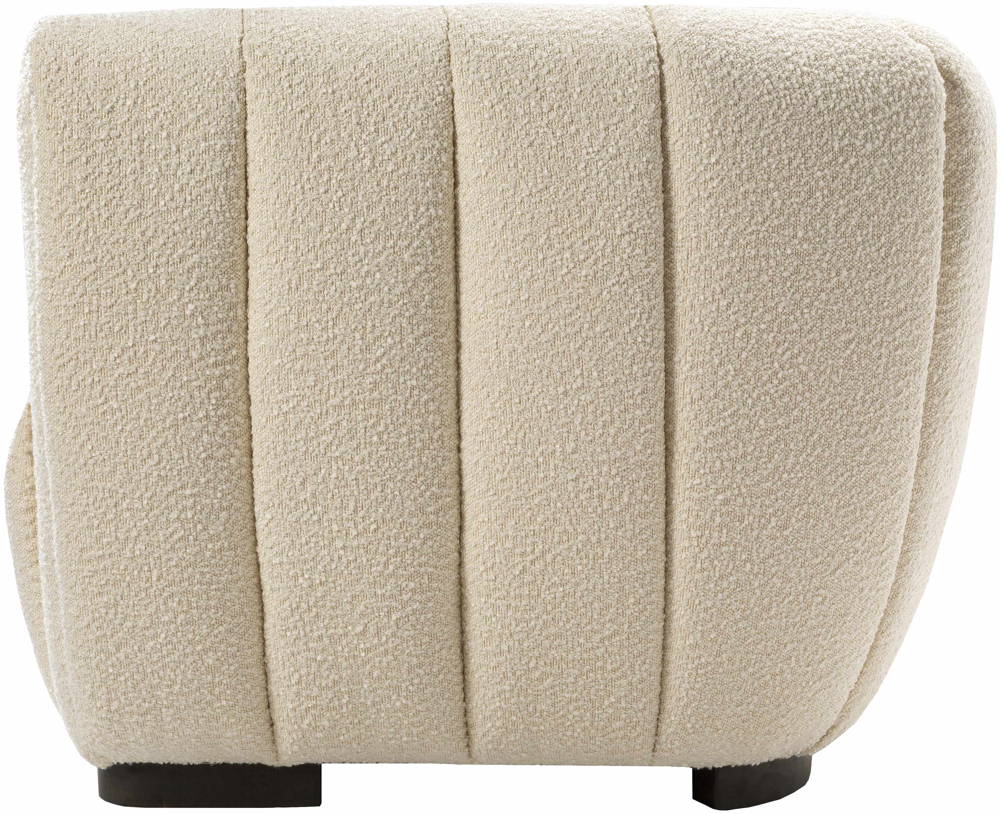 Luna Contemporary Cream Sofa