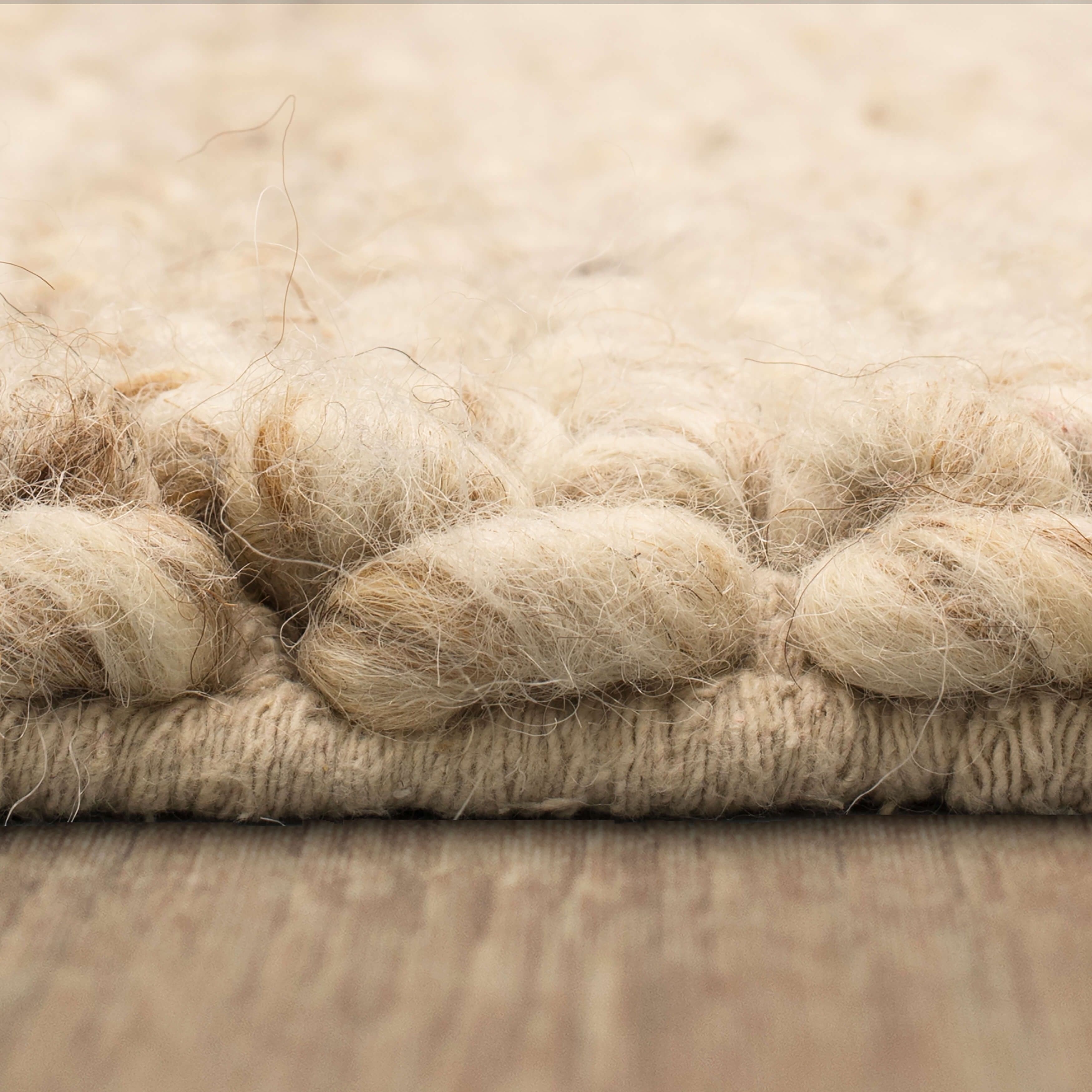 Roma Oyster Wool Rug