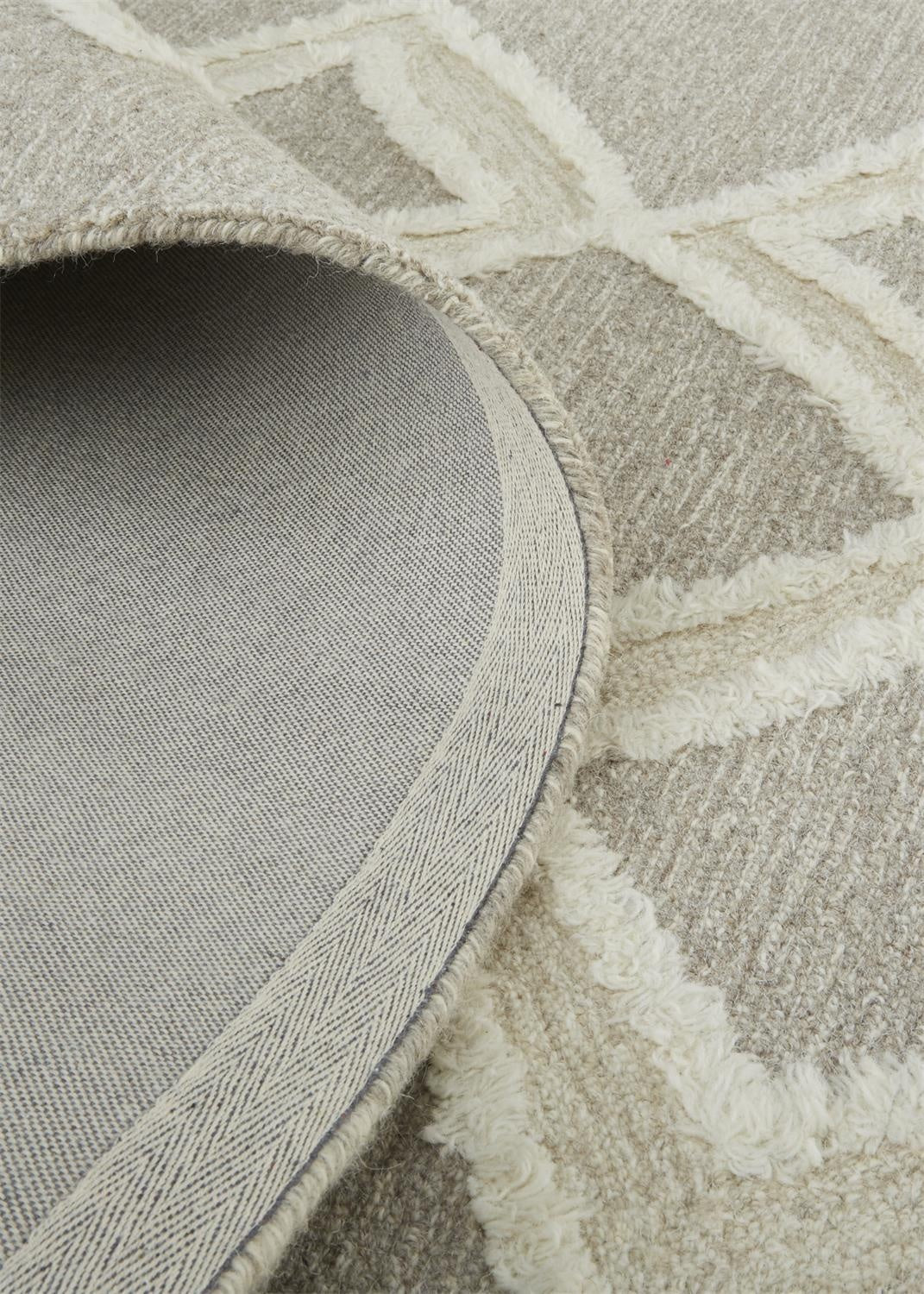 Anica Transitional Geometric - Gray/Ivory Area Rug