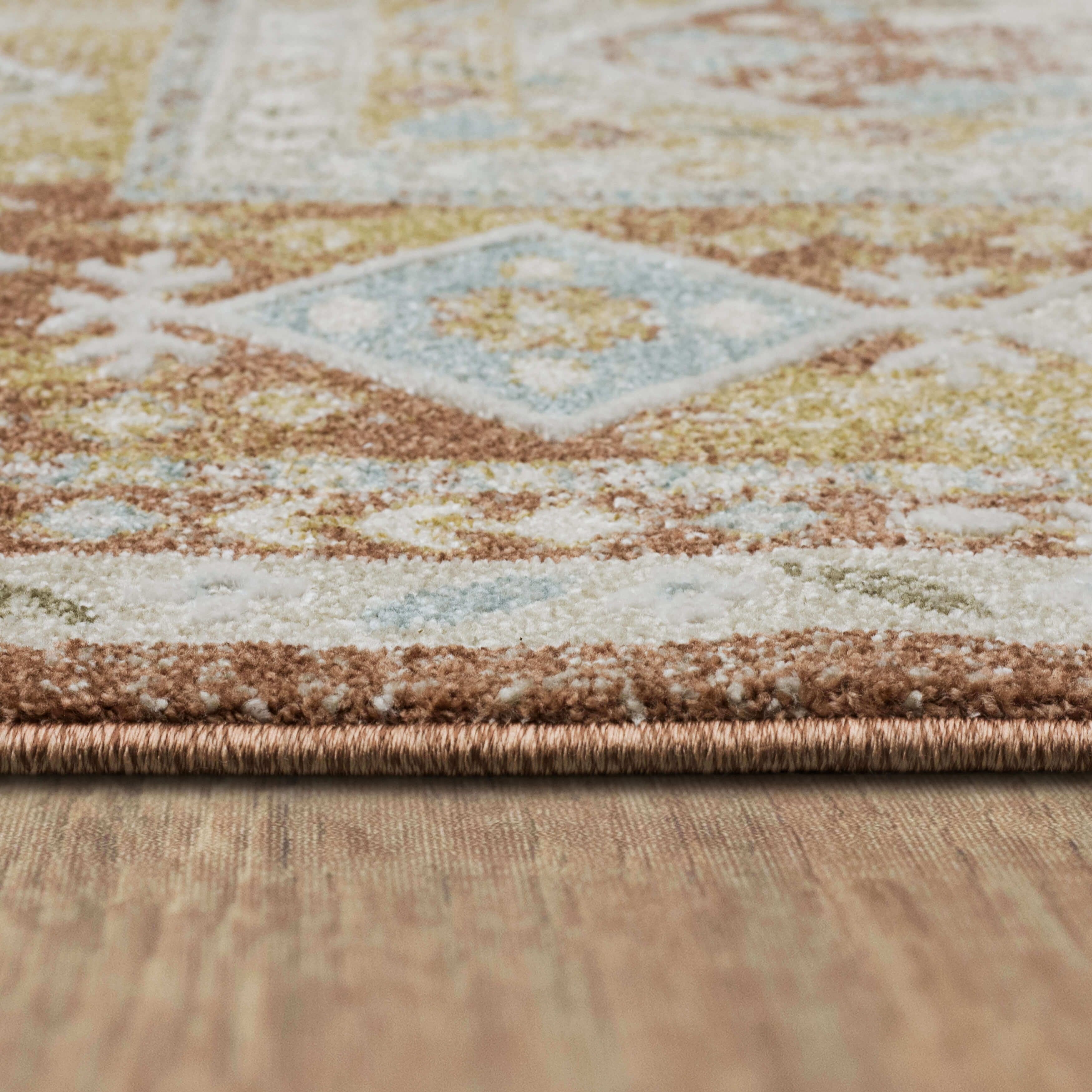 Staveley Terracotta Area Rug