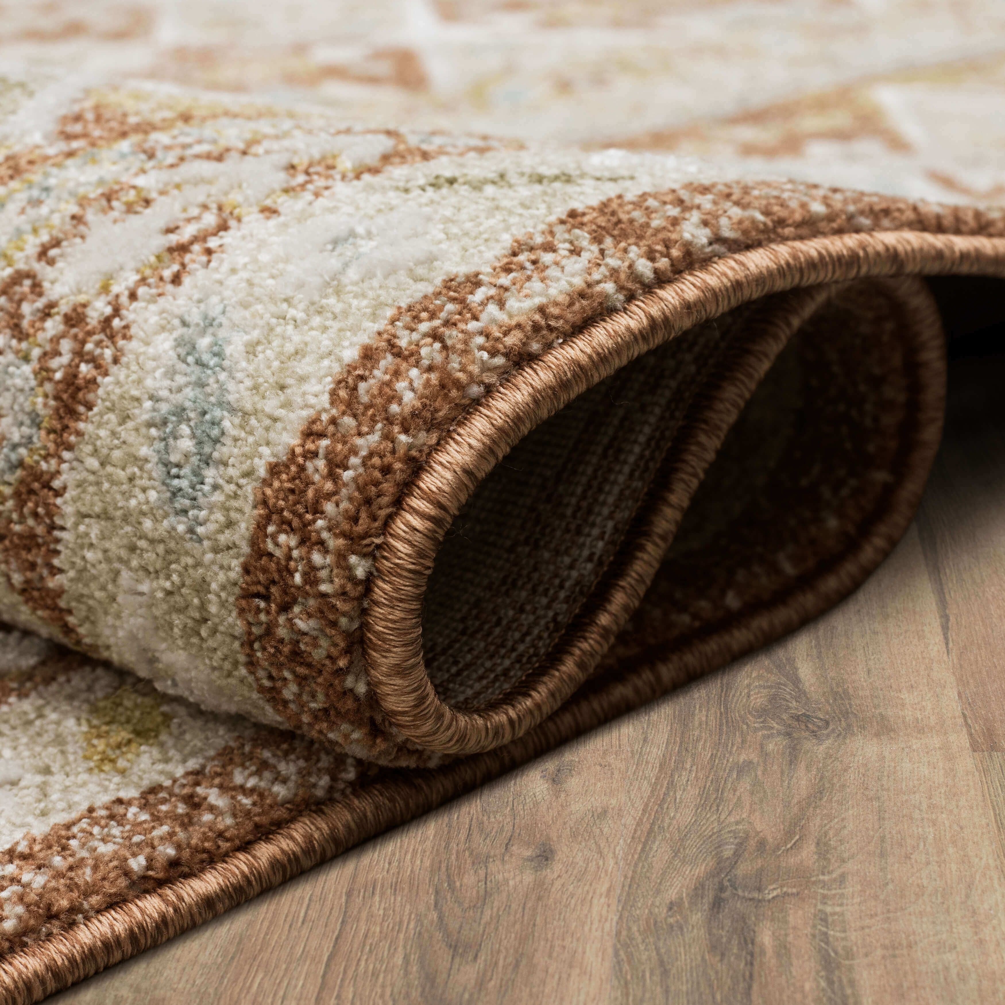 Staveley Terracotta Area Rug