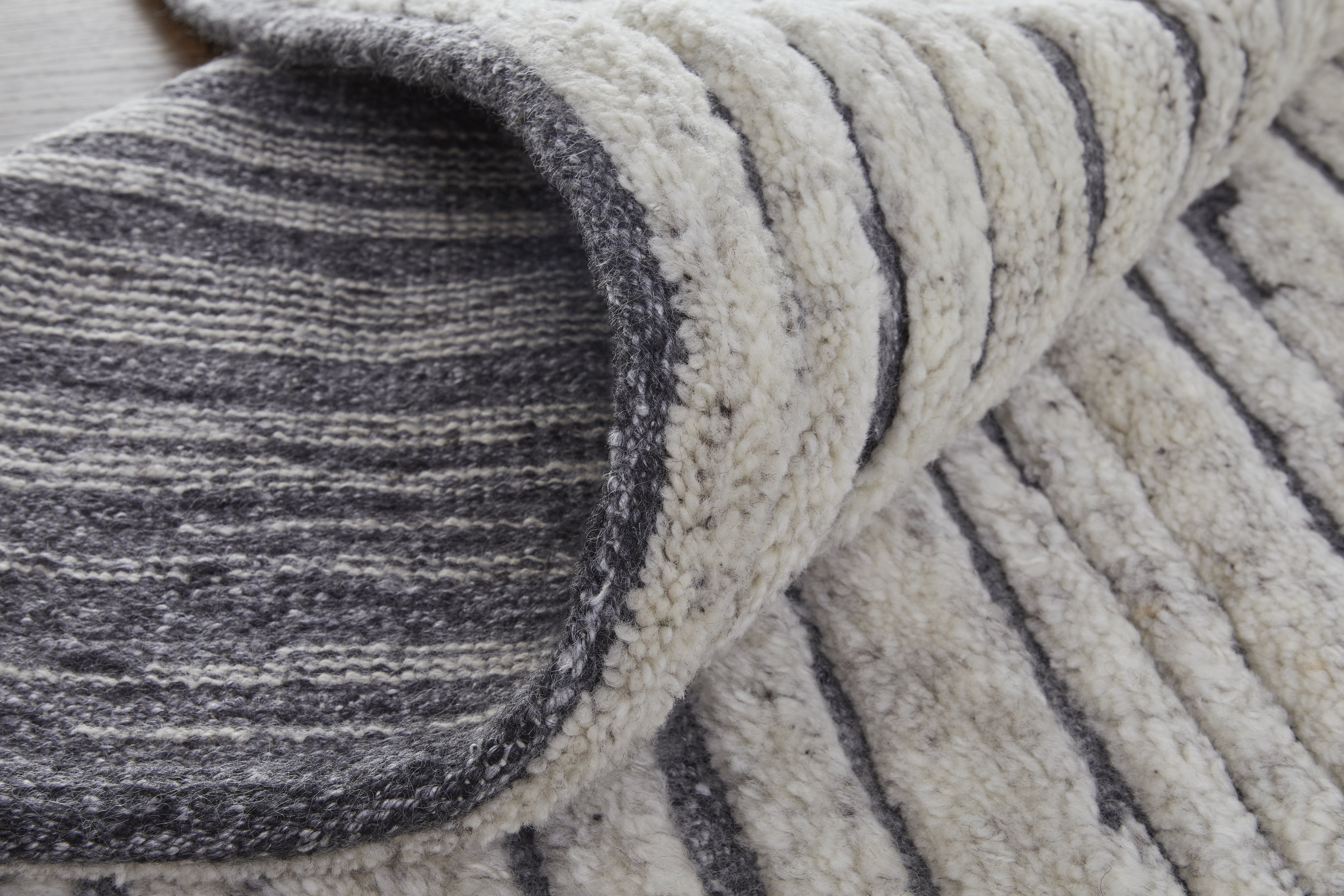 Broadfield Modern Stripes - Ivory Area Rug