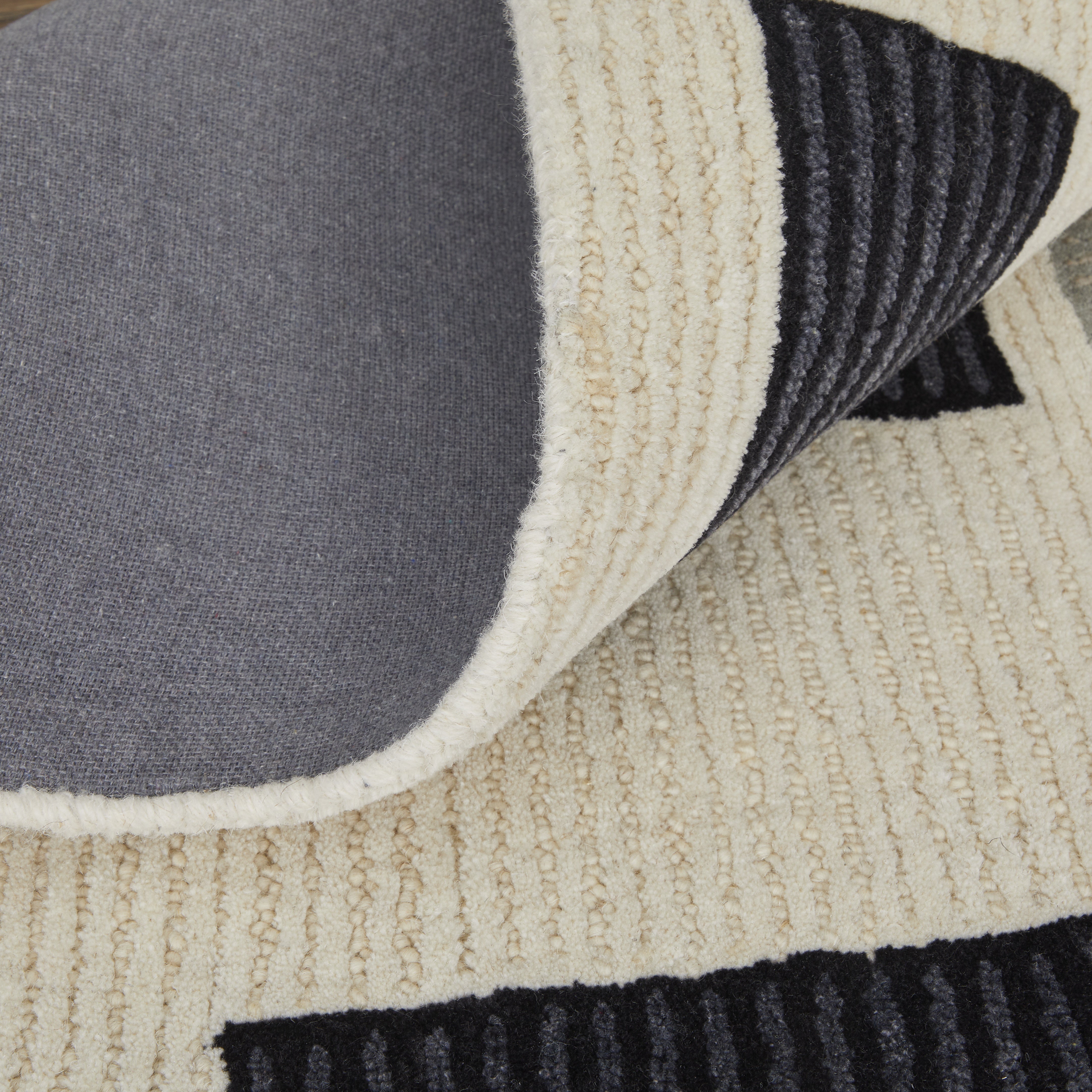 Maguire Transitional Abstract - Ivory/Taupe Area Rug
