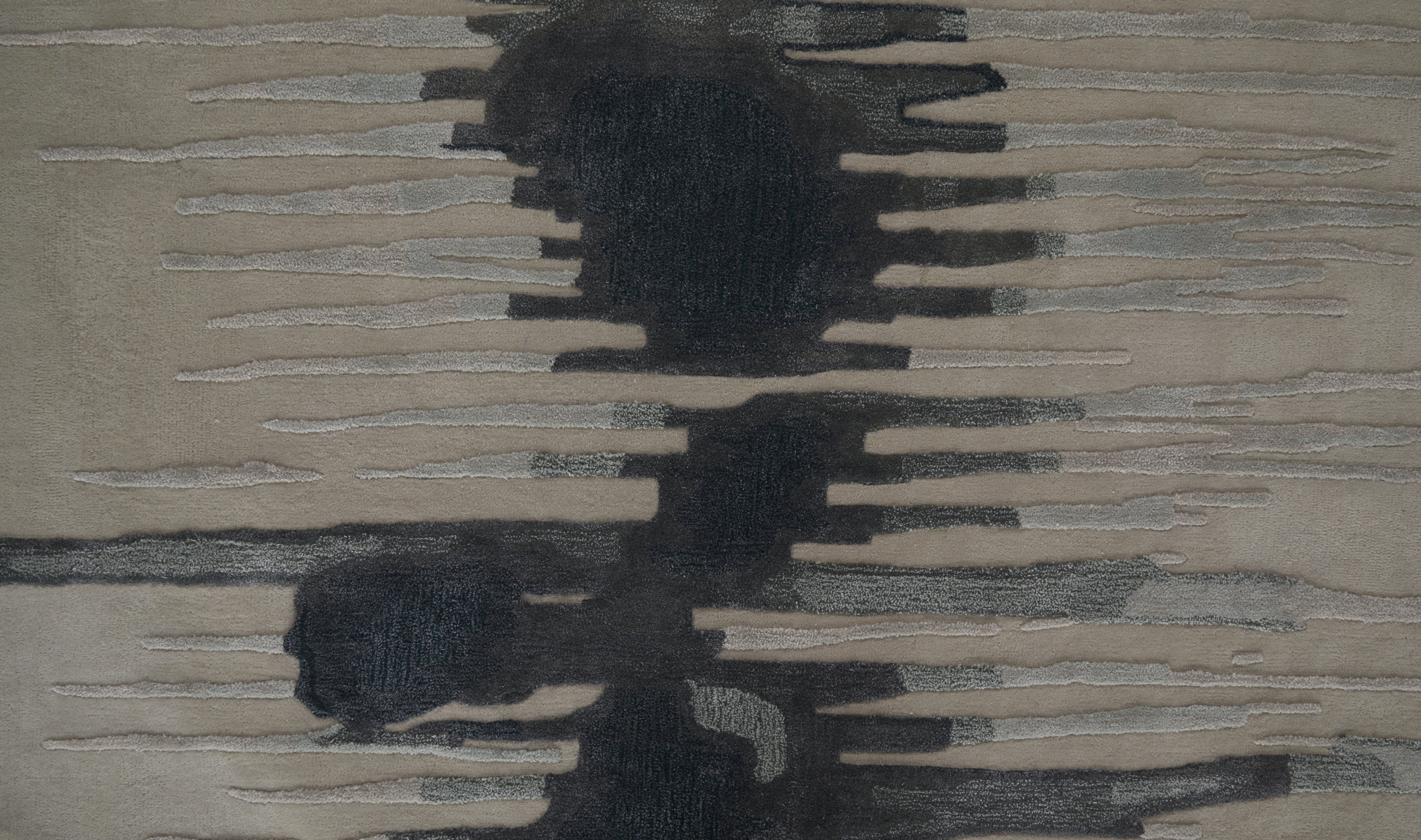 Anya Transitional Abstract - Ivory/Blue/Gray Area Rug