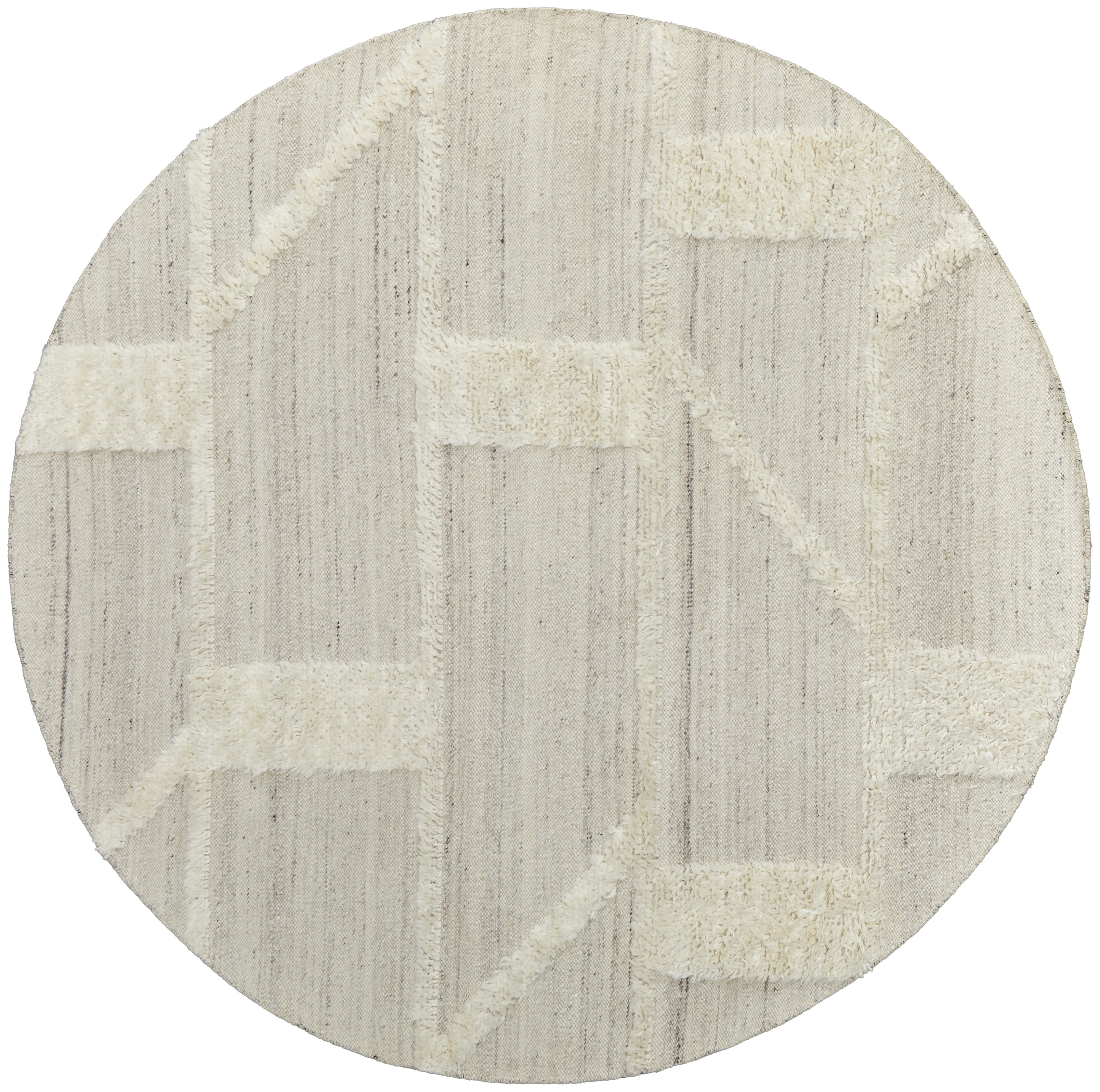 Ashby Transitional Geometric - Tan/Ivory Area Rug