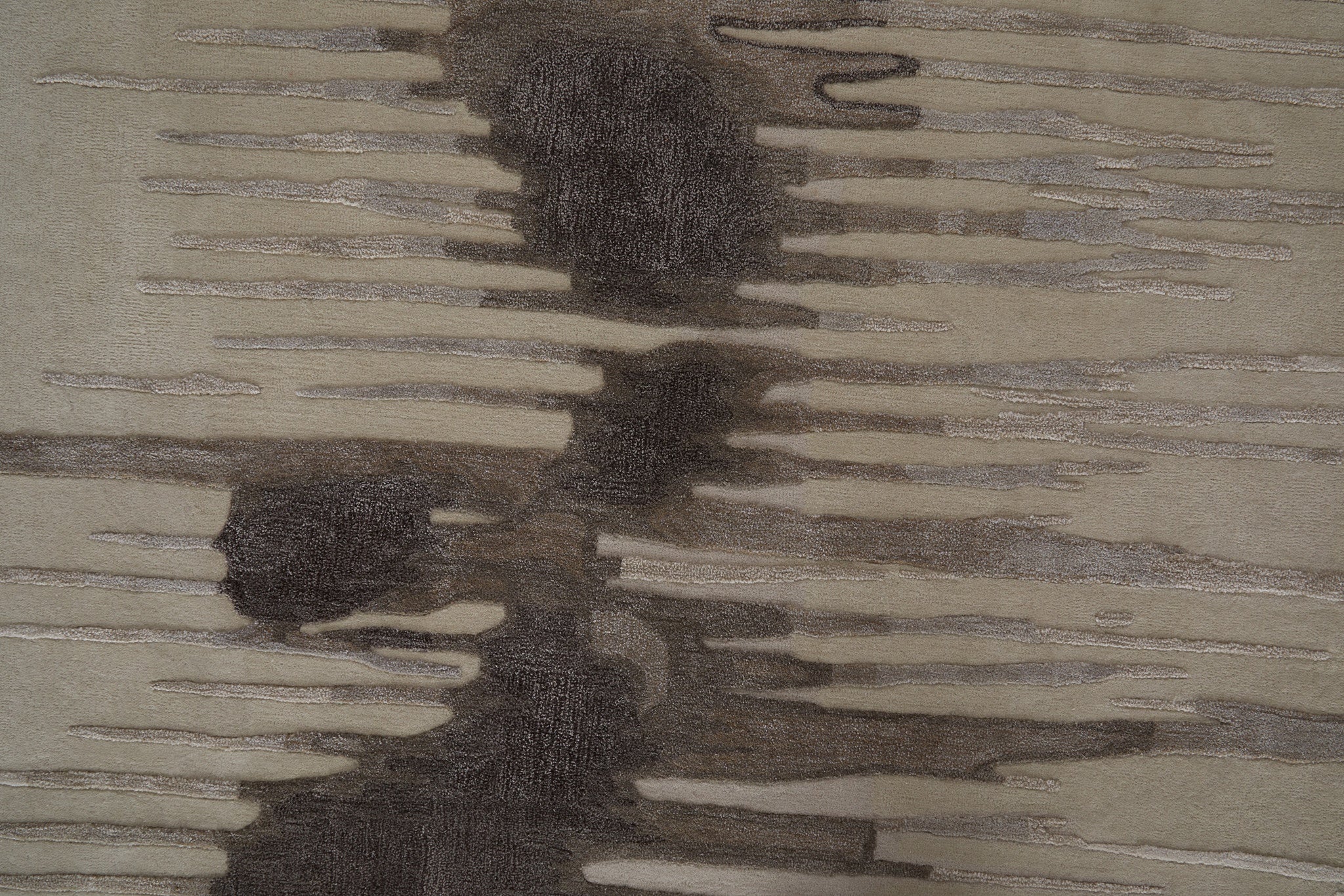 Anya Transitional Abstract - Ivory/Brown/Taupe Area Rug