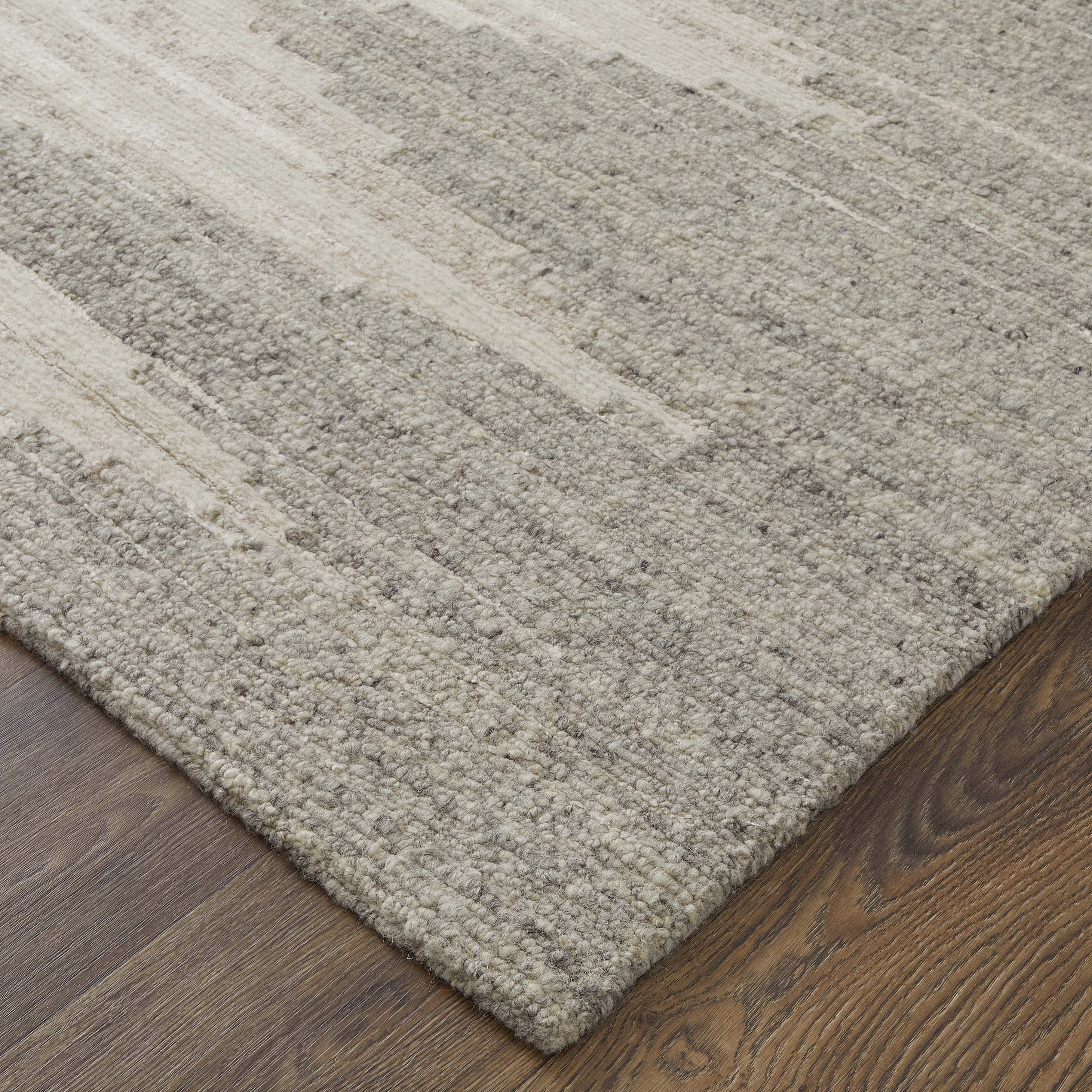 Navaro Modern Gradient & Ombre - Ivory/Tan Area Rug