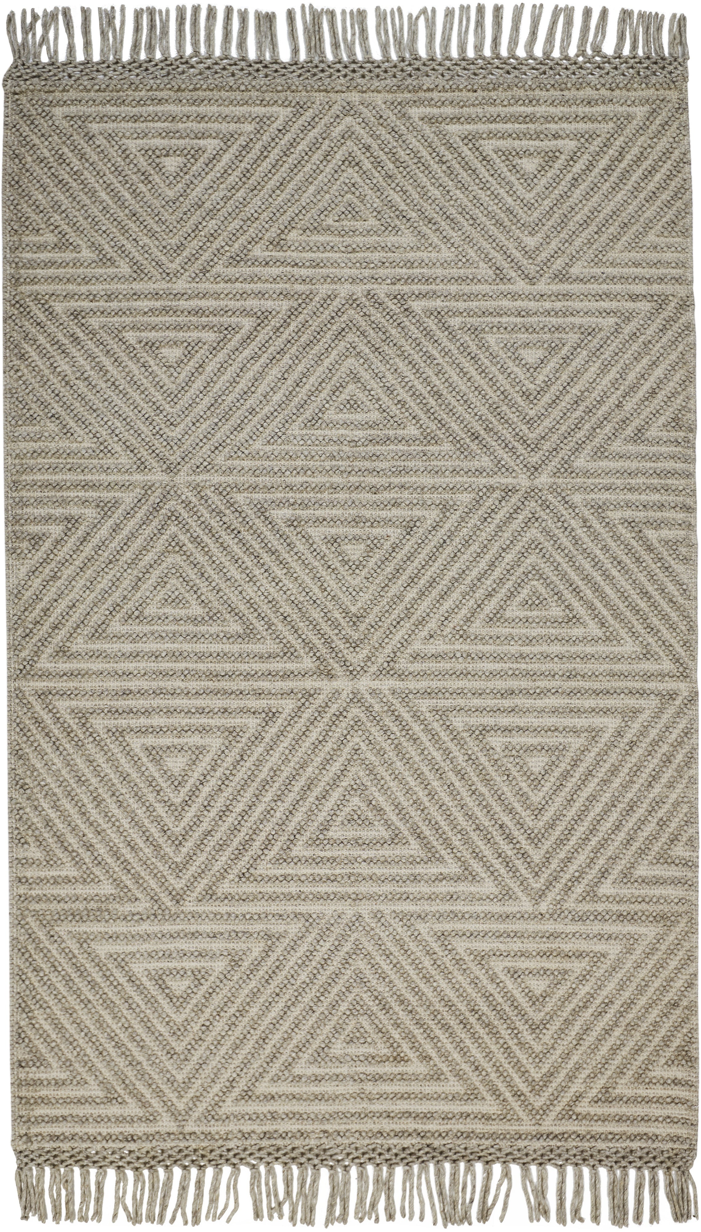 Phoenix Transitional Geometric - Tan/Ivory