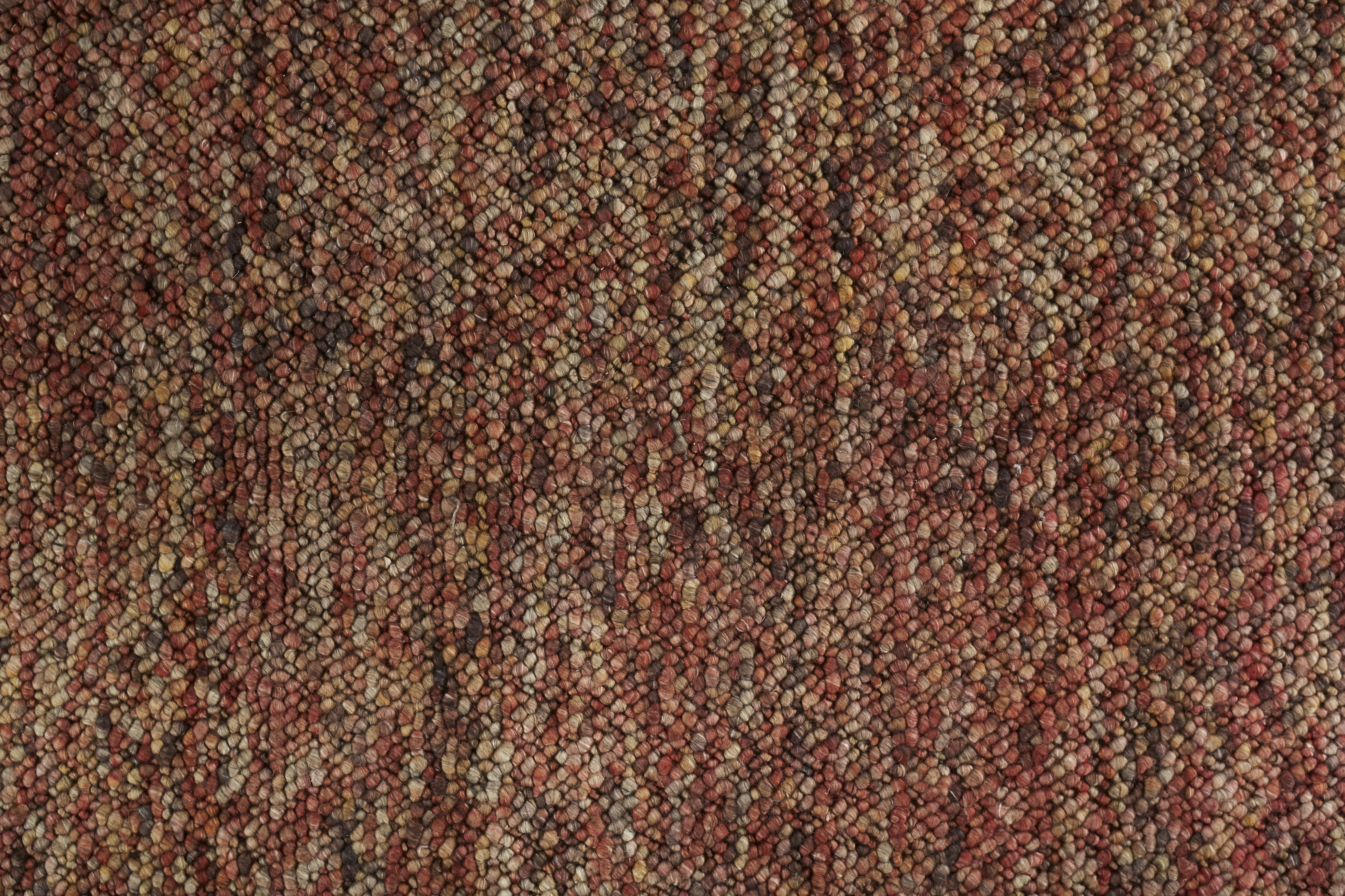 Berkeley Transitional Abstract - Brown/Orange/Red Area Rug