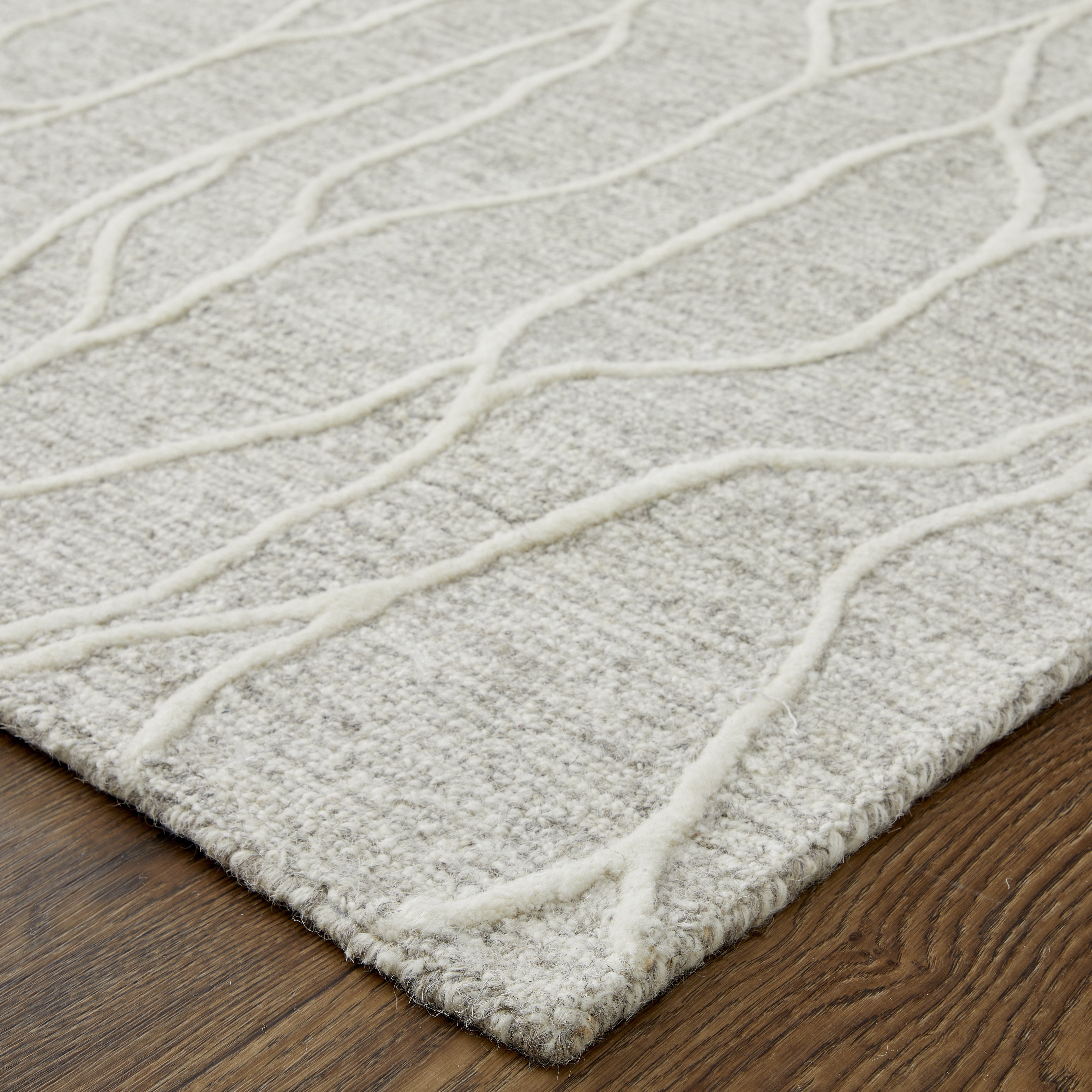Enzo Transitional Abstract - Taupe/Ivory Area Rug