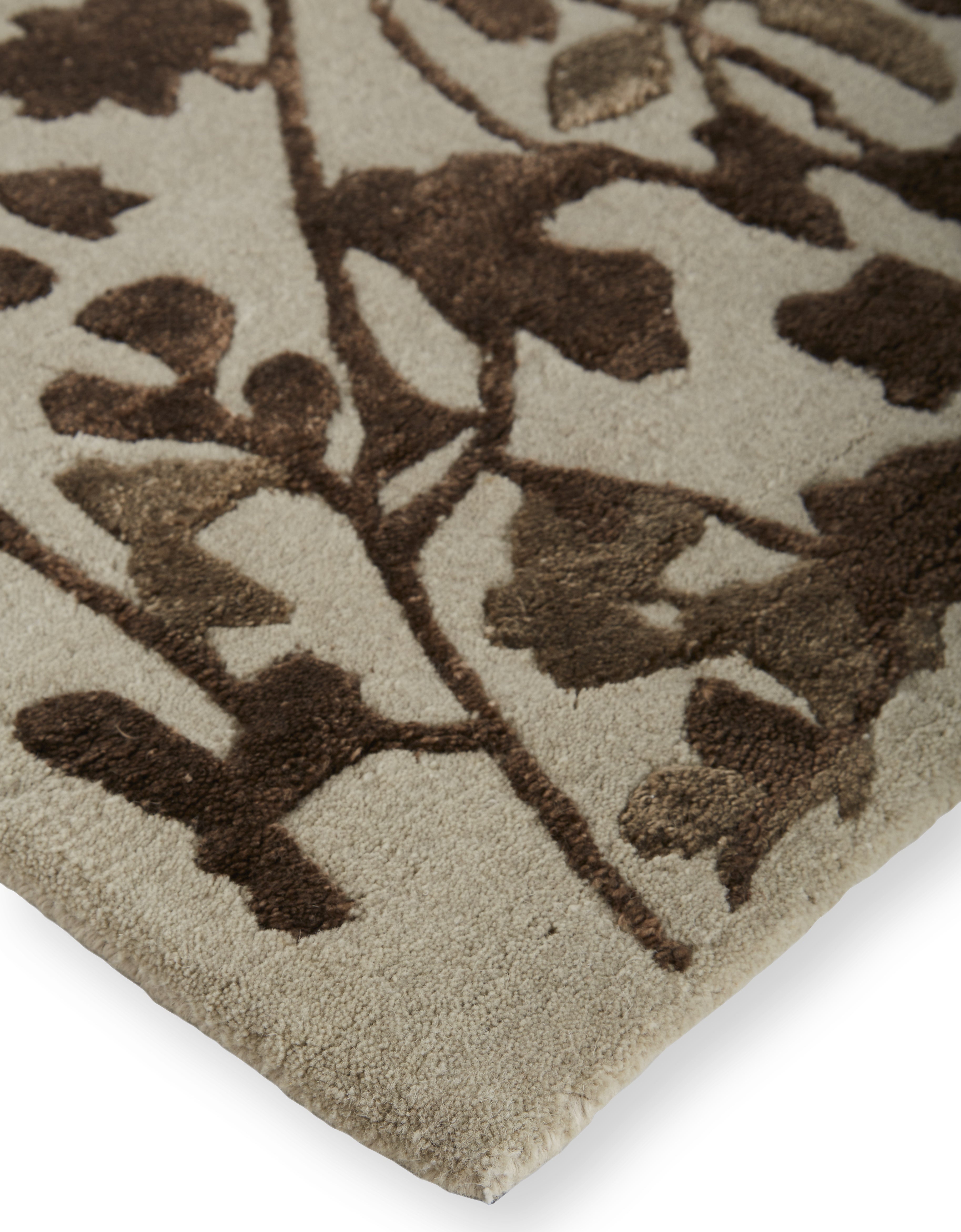 Bella Transitional Floral & Botanical - Ivory/Taupe/Brown