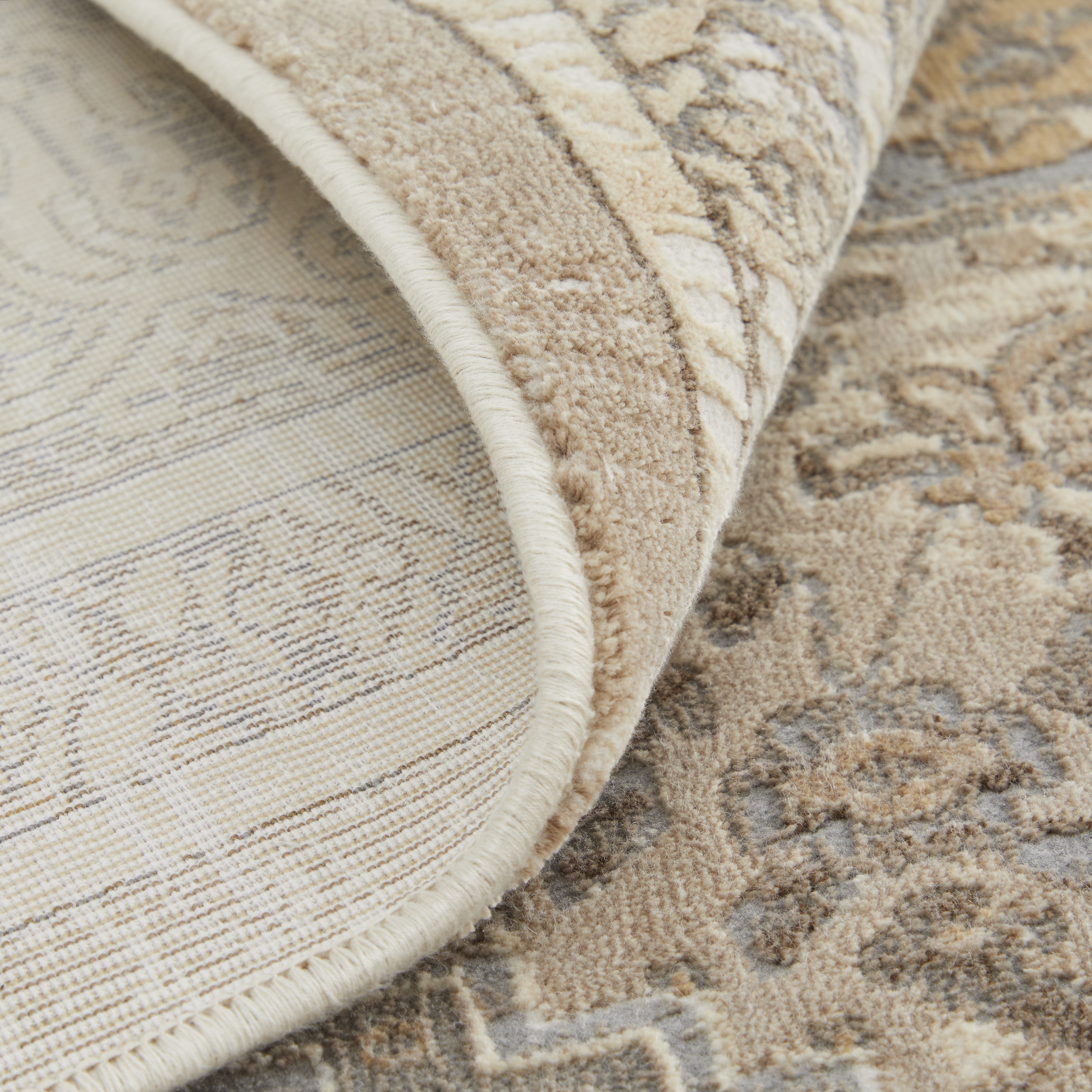 Celene Traditional Medallion - Tan/Brown/Ivory Area Rug