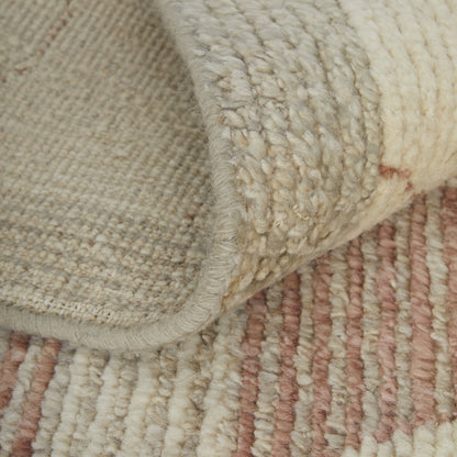 Kasbah Transitional Diamond - Tan/Gray/Red Area Rug